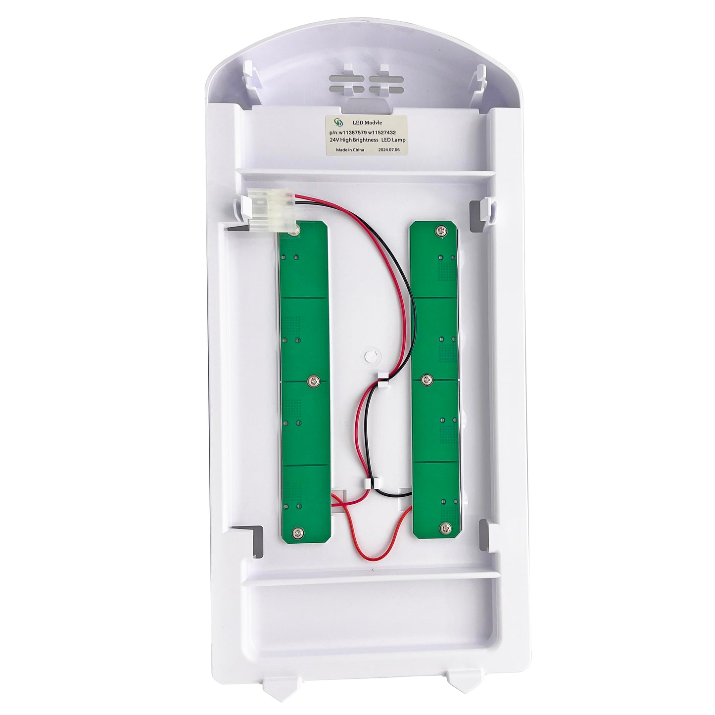 Refrigerator LED Light Module for Whirlpool MFI2570FEZ07 WRF555SDFZ12 WRF555SDFZ03 WRF555SDFZ09 WRF555SDFZ11 WRF555SDFZ14 WRF555SDFZ15 WRF555SDFZ16 MFI2570FEB03 MFI2570FEB04 MFI2570FEB08 MFI2570FEB09