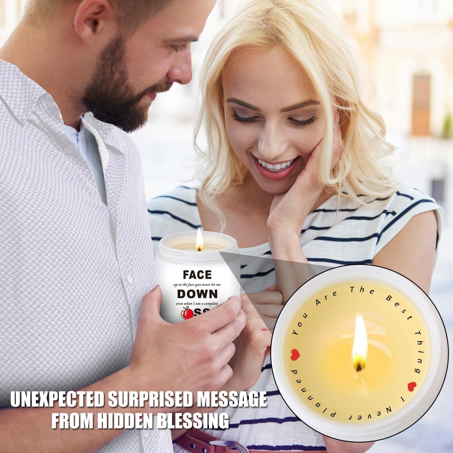 Anniversary Candles, Mothers Day Gifts for Wife Sexy,Romantic Gift for Her Girlfriend Boyfriend Him,Birthday Wedding Gift for Couple Women Funny,Christmas,Gifts for Husband from Wife Fathers Day