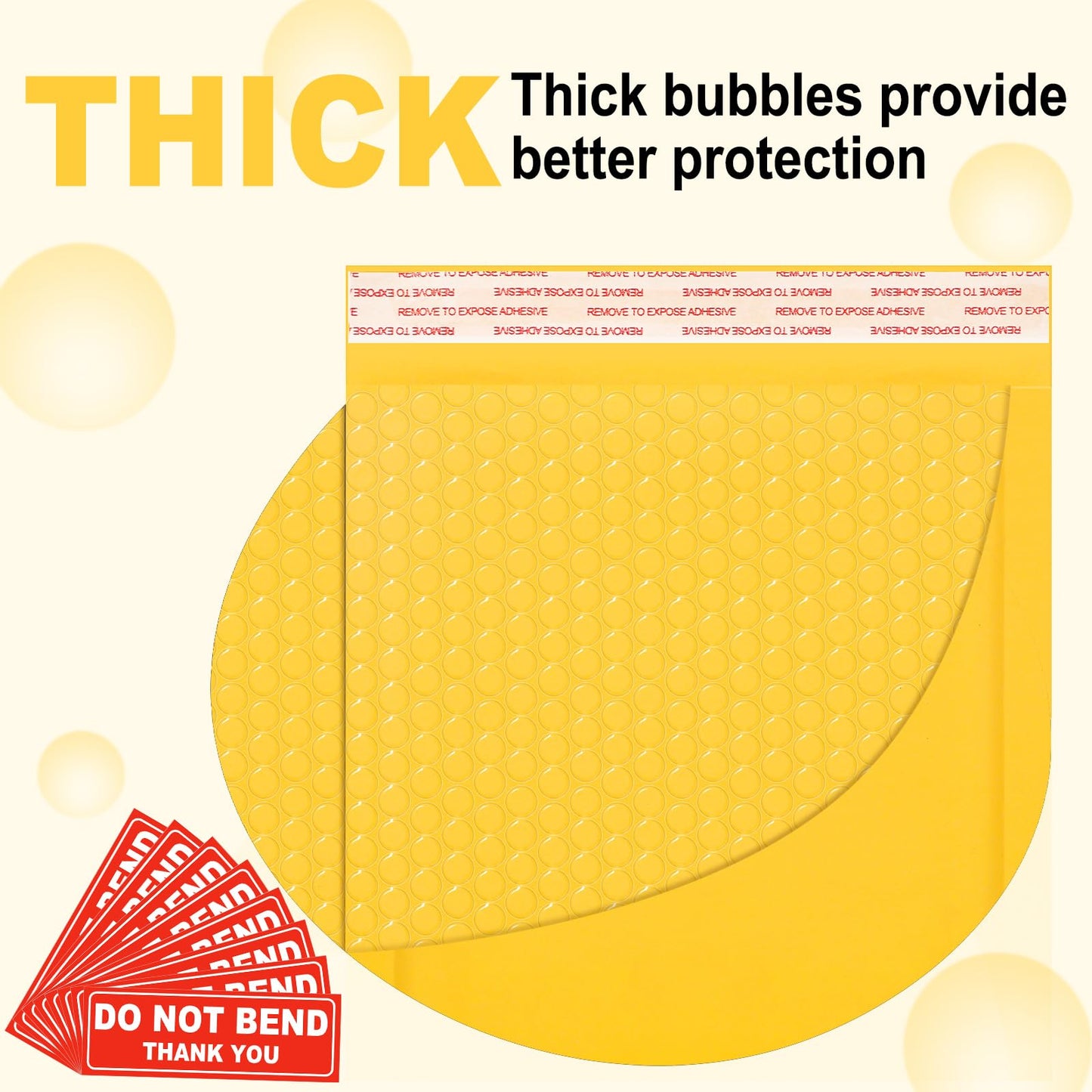 Tioncy 100 Sets CD Mailers Kraft Bubble Mailers 7.25 x 8.1 Inch Shipping Padded CD Envelopes for Small Business Cardboard Padded Mailers Packaging for CDs Video Game