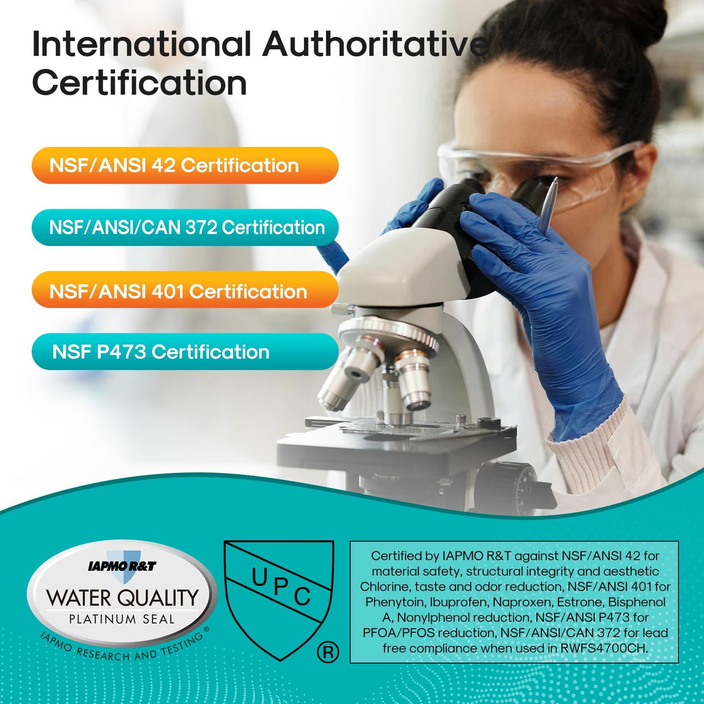 ICEPURE PRO ADQ74793501 NSF/ANSI 401 Certified Replacement LT1000P Kenmore Elite 46 9980, ADQ747935 LT1000PC LT1000 ADQ74793502 LMXS28626S LFXS26973S Refrigerator Water Filter, 3 PACK