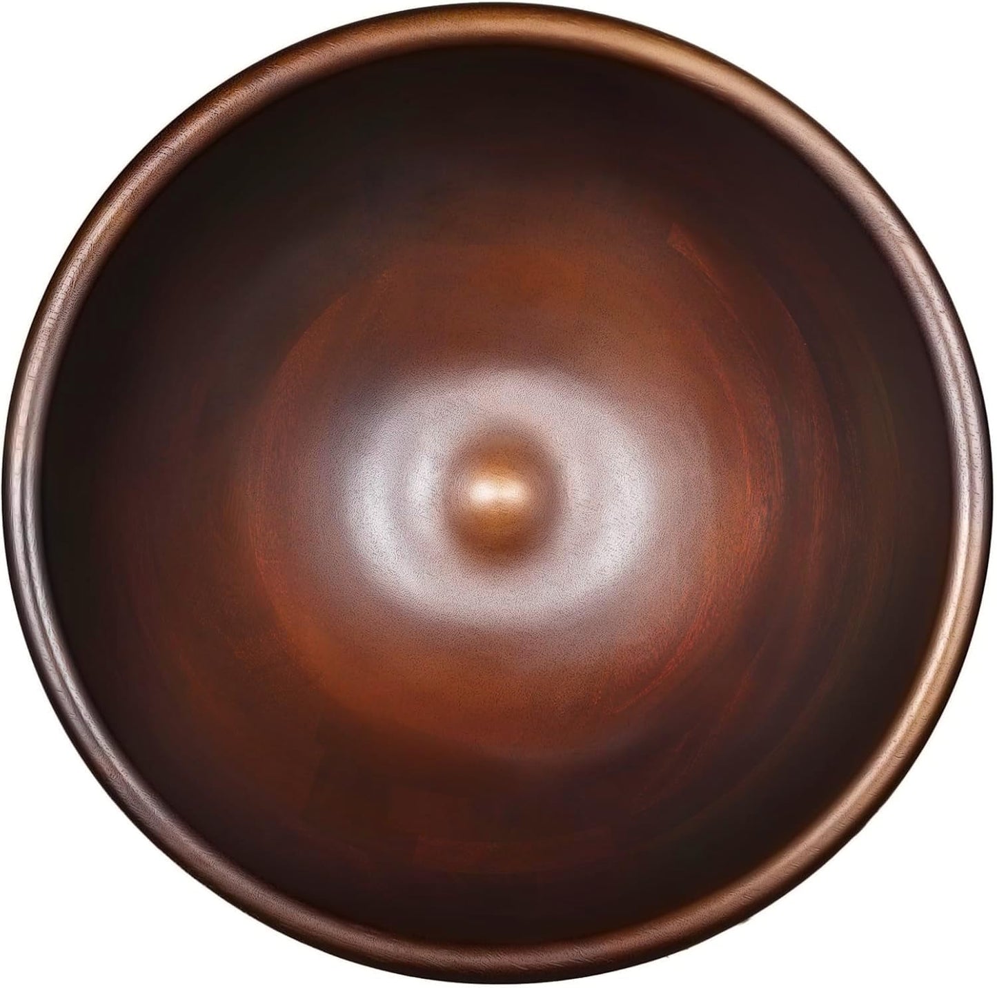 ULTICOR Premium Walnut Wood Mixing Bowl Compatible with KitchenAid 4.5 & 5 QT Tilt-Head Models – Natural True Walnut Wooden Bowl with Stainless Steel Locking Base | 5QT