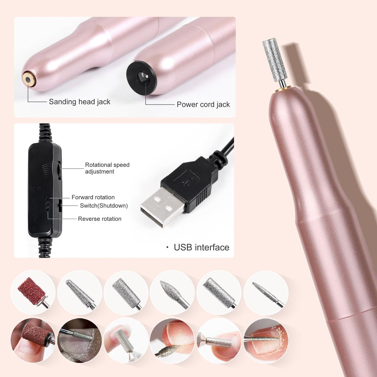 Major Dijit Acrylic Nail Kit with Nail Lamp, 12 Colors Acrylic Powder Acrylic Liquid Top Coat Base Coat Nail Primer and Electric Nail Drill for Gel Nail Kit, DIY Nail Art Tool Complete Starter Kit