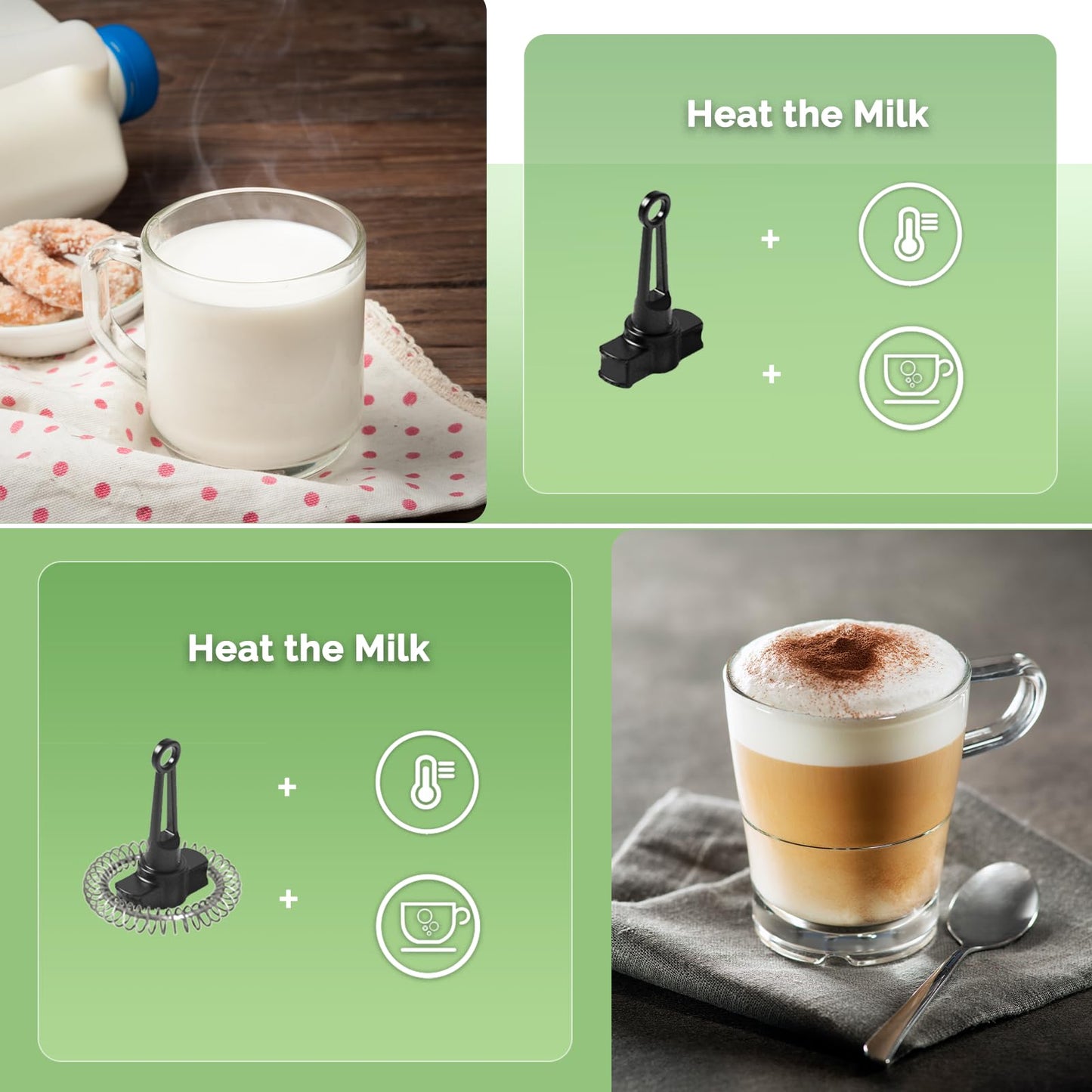 Maestri House Milk Frother, Variable Temp and Froth Thickness DualFro 400 Milk Frother and Steamer, 14.1OZ/400ML Smart Touch Control Foam Maker, Memory Function for Latte, Warm Milk, Hot Chocolate