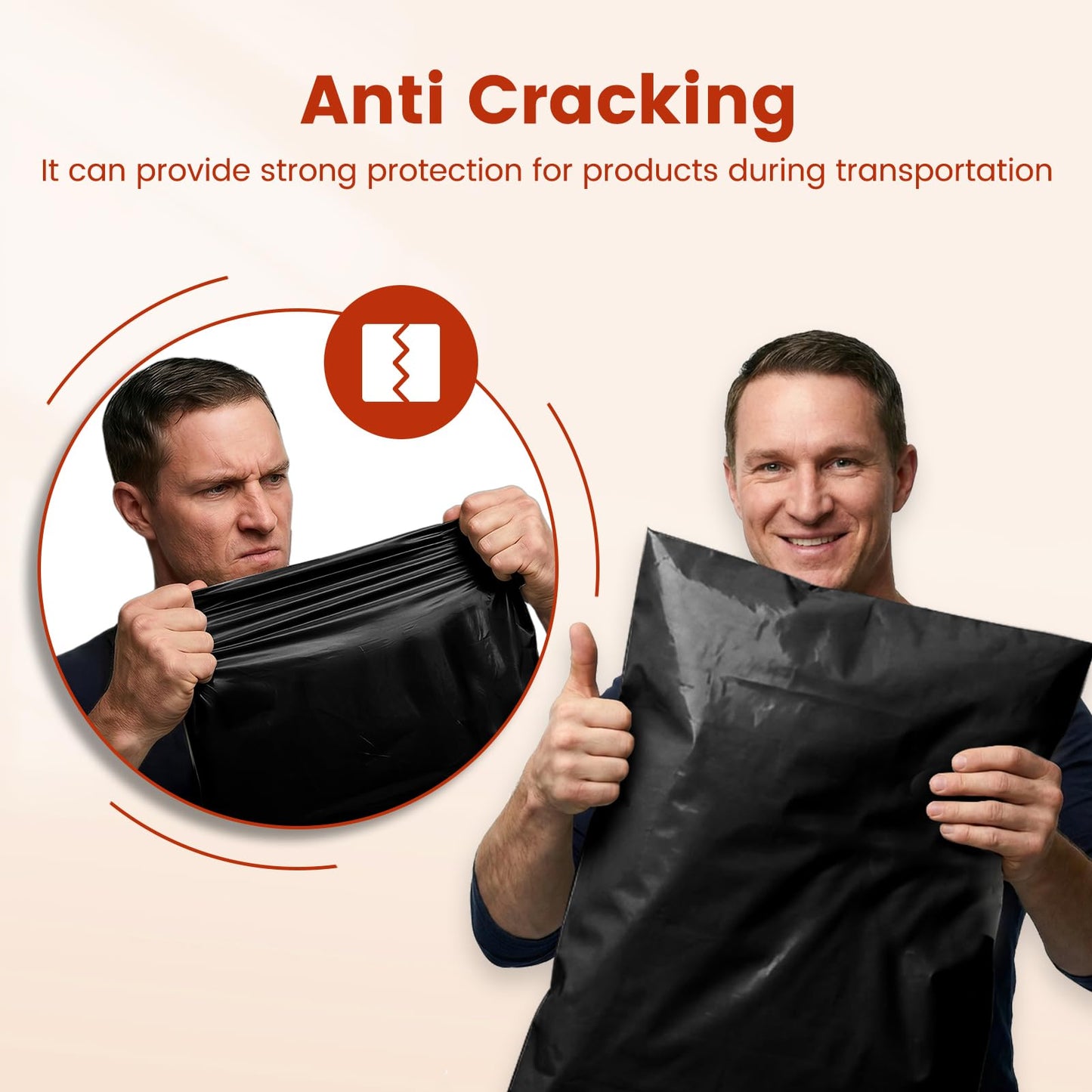 Metronic Poly Mailers 19x24 250Pcs Large Shipping Bags for Clothes,Heavy Duty Shipping Envelopes Bulk for Small Business,Strong Adhesive Self-Seal Plastic Mailing Bags for E-Commerce Packaging, Black