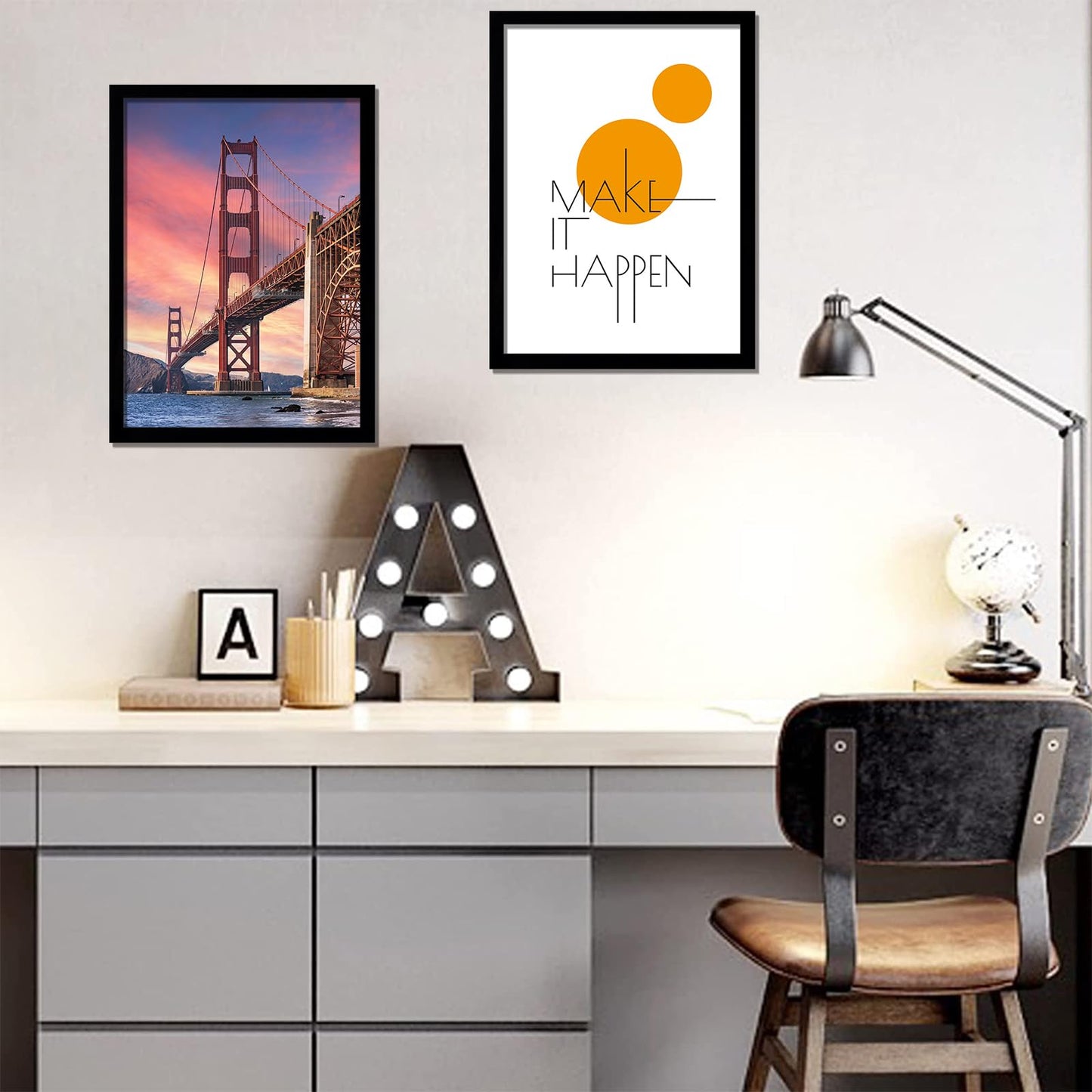 ijuerybai Black 16x20 Picture Frame Set of 3, High Transparent Frame for 16 By 20 Photo Collage Canvas Poster Size Wall Mount and Tabletop Horizontally Vertically (Black, 16 x 20 inches)