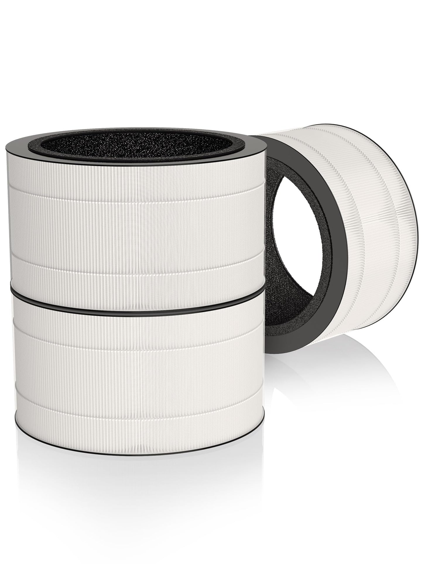 PureAlis BAPF160 Replacement Filter Compatible with Bionaire BAP9260W and BAP9360W Air Purifier, 3-in-1 Filter with Activated Carbon, 3-Pack