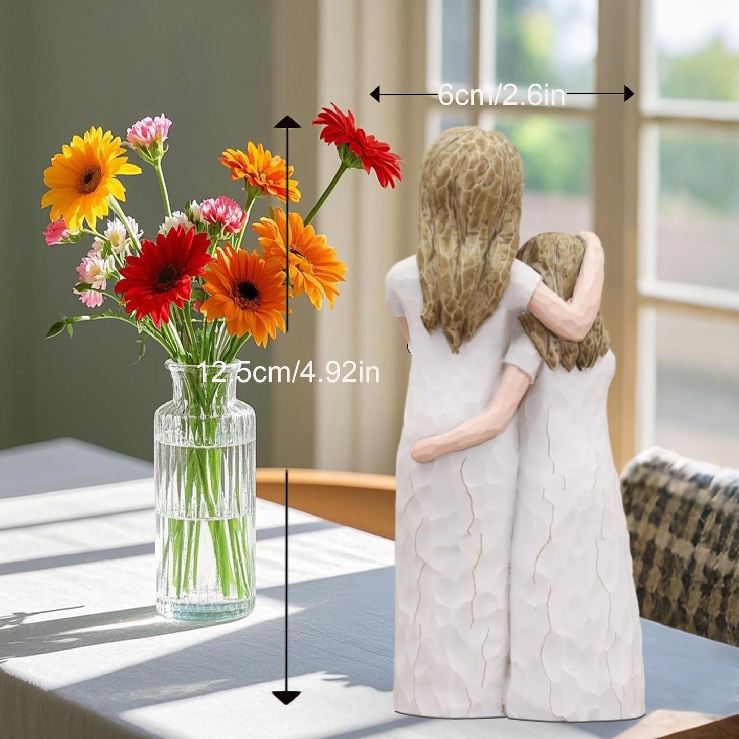 AcowSpt Aunt Gifts, Best Aunt Ever Gifts, Auntie Gift Ideas, Aunts Birthday Gift, Aunt, Sculpted Hand-Painted Figurine