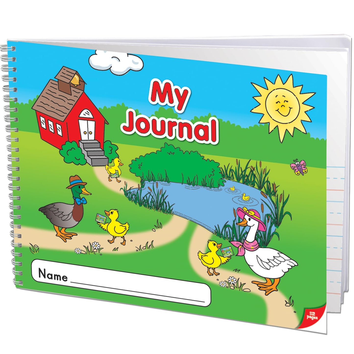 Really Good Stuff Spiral Landscape Draw & Write Journals - Set of 6 Student Journals for Classroom - Ideal Journals for Art, Writing, & Reflection - School & Teacher Supplies for the Classroom