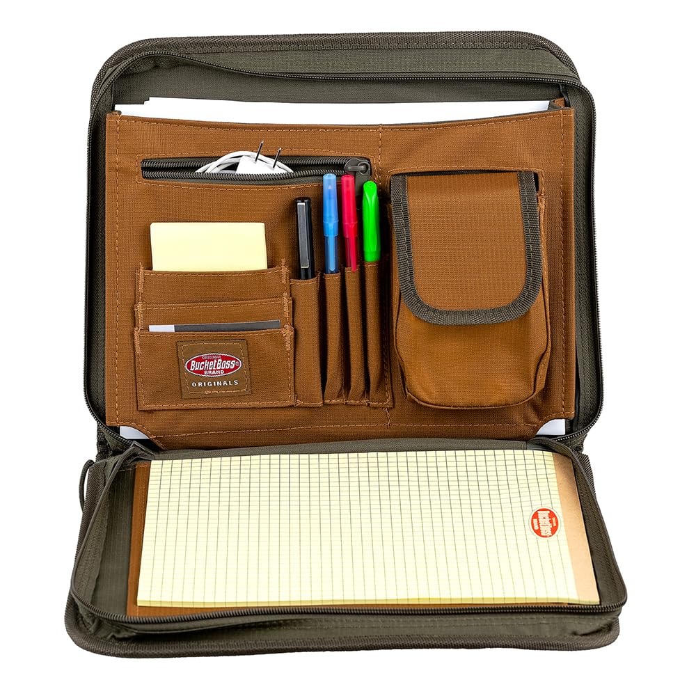 Bucket Boss - Contractor’s Portfolio, Tool Bags - Original Series (62200), Brown