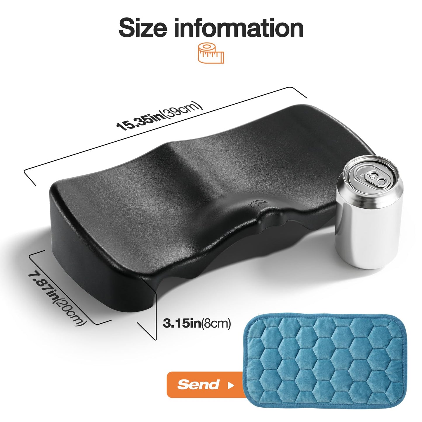 CXDYLCGF Ergonomic Seat Cushion for Office Chair, Car, Study and Meditation, Tailbone Relief, Spine Alignment, Pelvic Support, Posture Corrector,Recommended for Users Under 176LB