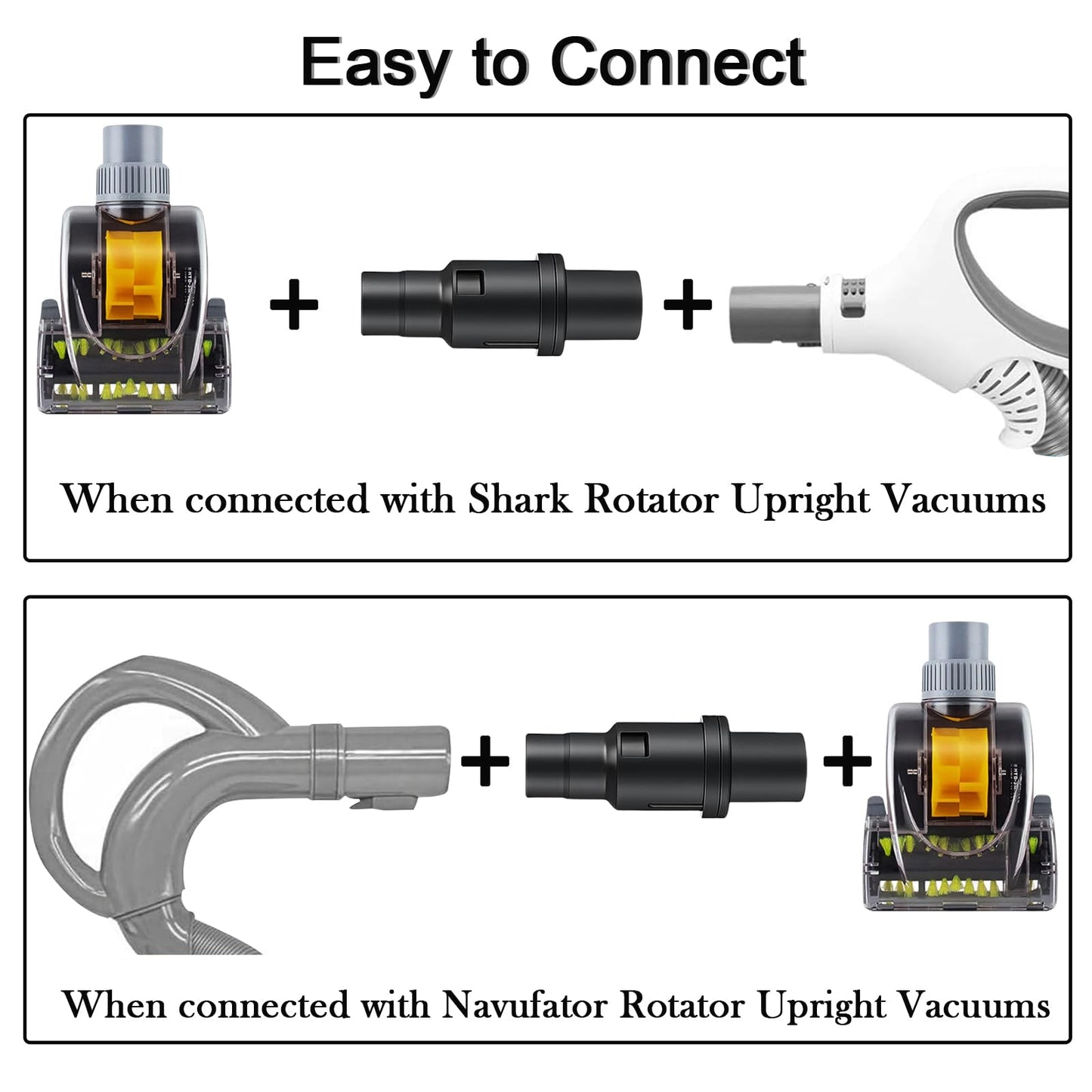 12 Pcs Vacuum Attachments Accessories for Shark Navigator Lift Away Attachments, Fit NV350 NV352 NV355 NV356E, Rotator NV500 NV501, Rocket HV301 Series Upright Vacuum, 1 1/4" (32mm) Vacuum Attachments