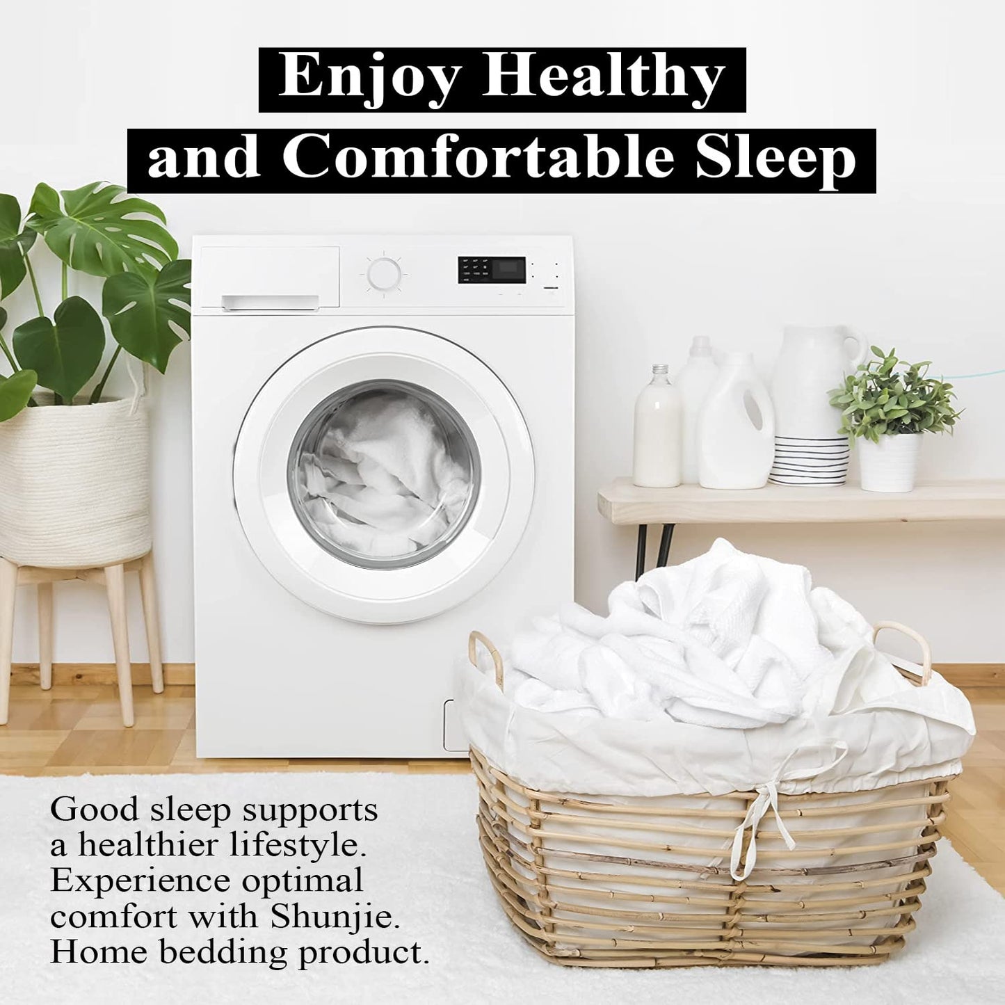 2-Pack Pure Cotton Twin XL Fitted Sheet for Adjustable Bed Split King, 600 TC 16" Deep Pocket Egyptian Cotton Fitted Sheet (2pcs, Twin XL, White)