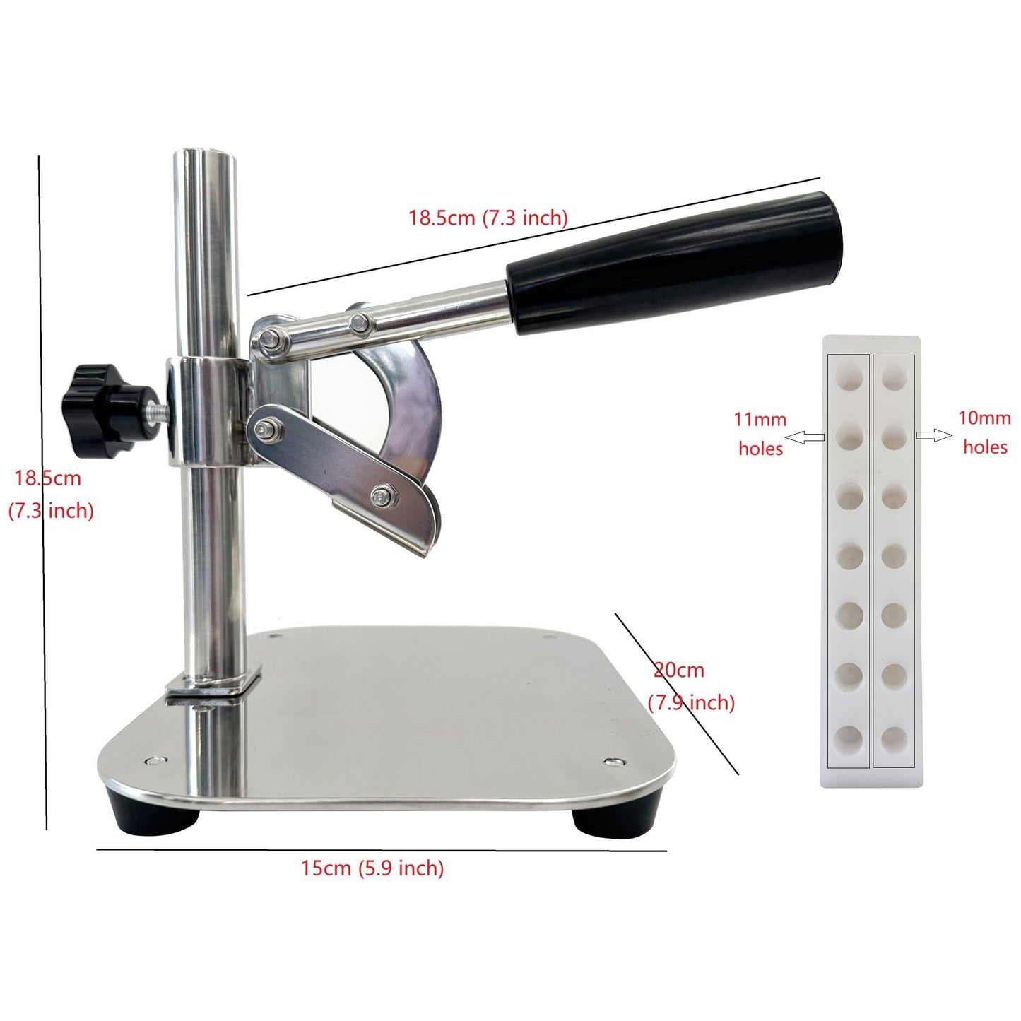 Manual Perfume Bottle Capping Machine, Perfume Sample Bottle Capper for small bottles (WN024)