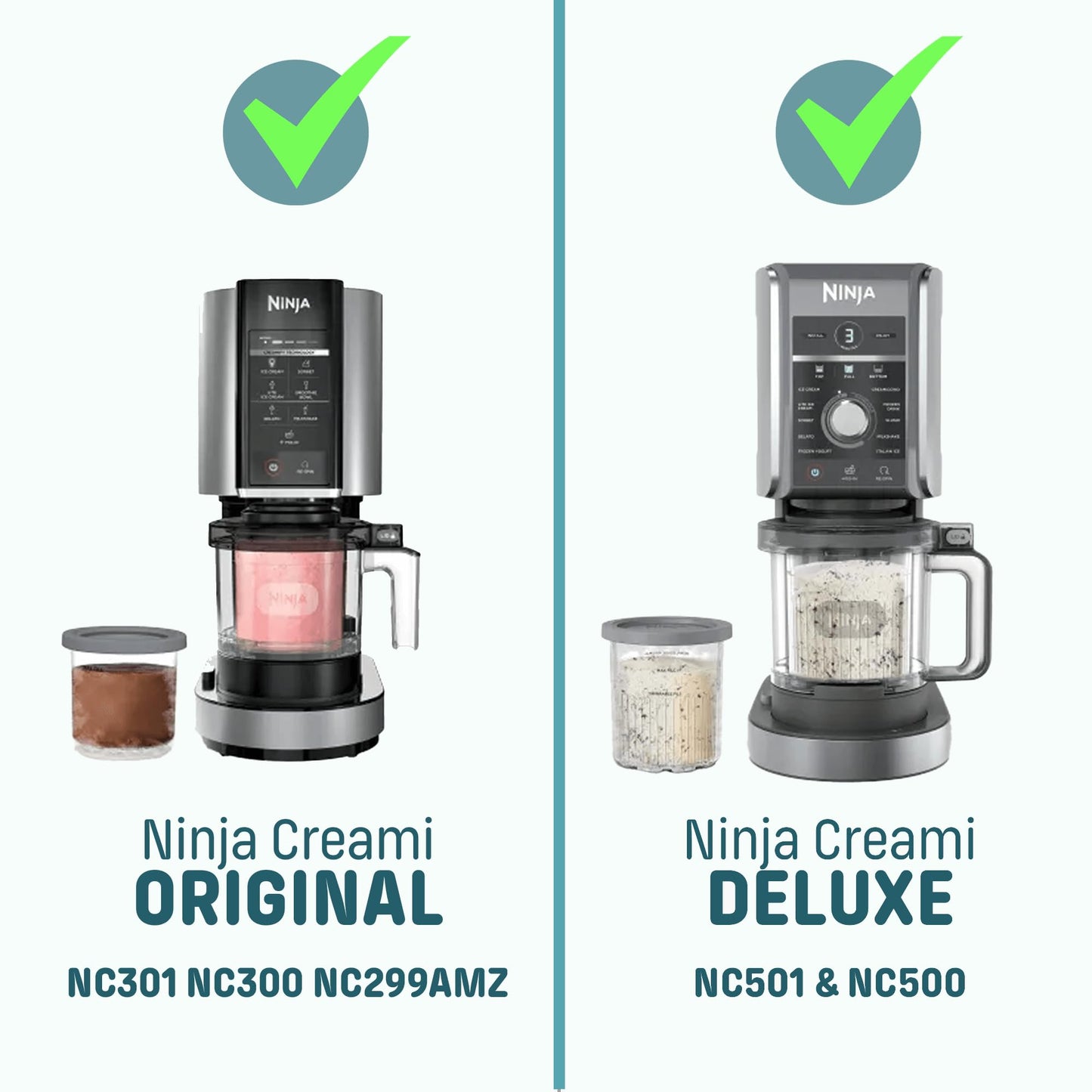 (UPGRADED) Ninja Creami Appliance Dust Cover (Noise-reducing technology) - Premium 3-layer design for 7-in-1 Original & 11-in-1 Deluxe ice cream maker (Charcoal, Ninja Creami Original and Deluxe)