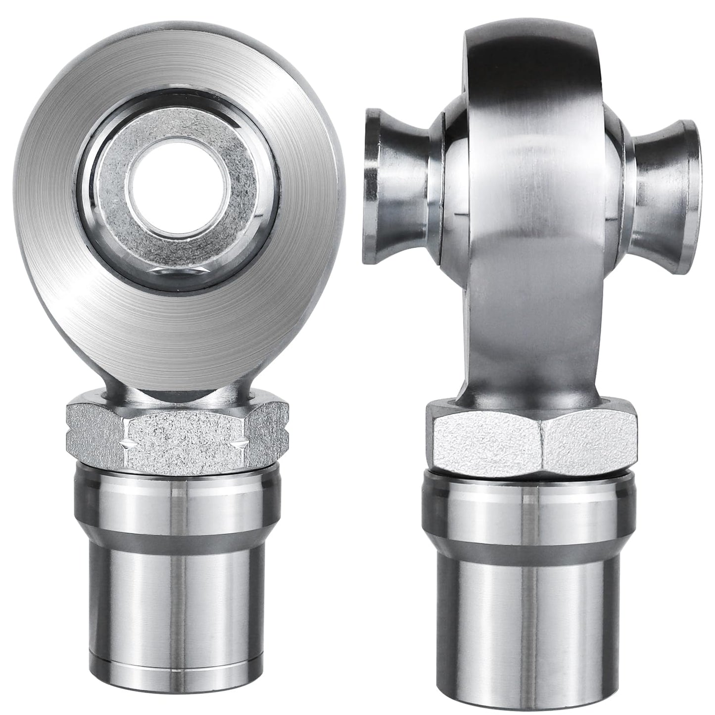 1.25” Heim Joints Rod End Kit,1 1/4” Chromoly Heim Joints Panhard Rod End Kit for Steering,Suspension, Traction Bars, Right&Left Hand Thread with Spacer,Tube Adapters & Jam Nuts - 1Set