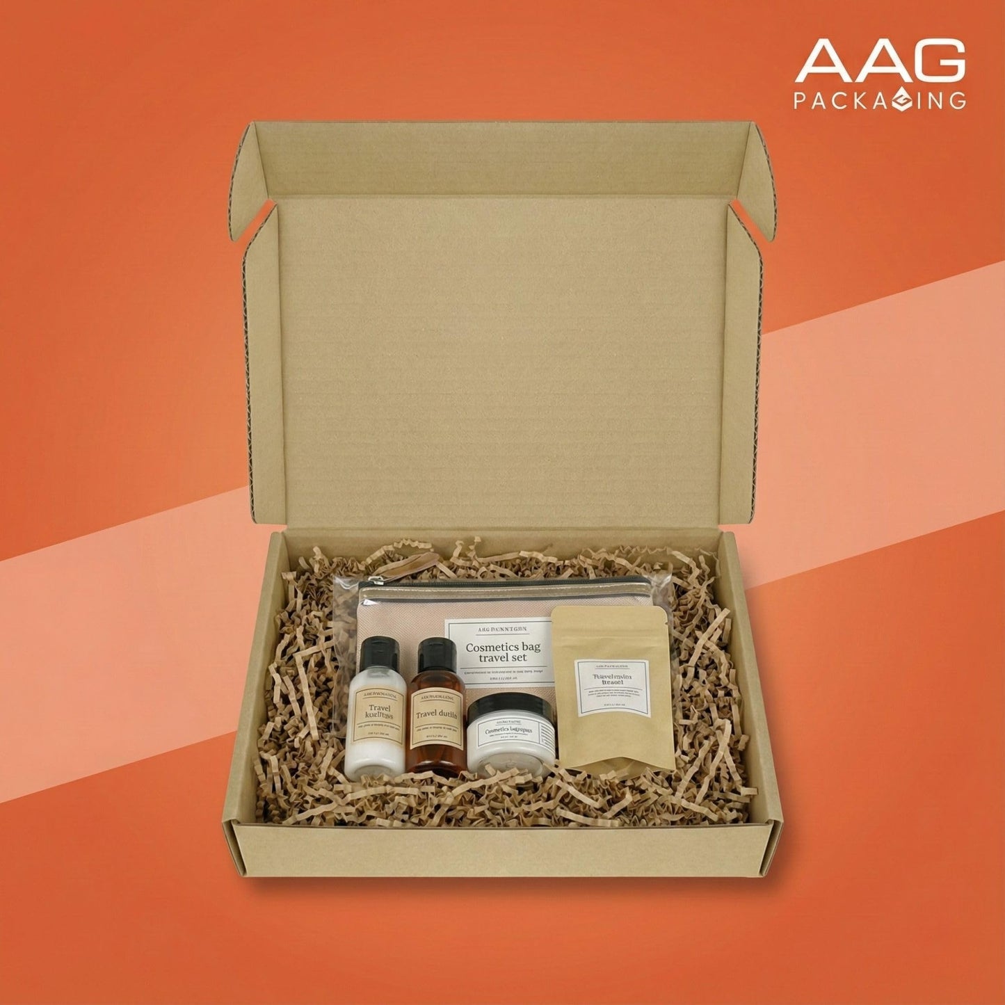 Corrugated Shipping Box Mailers AAG PACKAGING boxes for packaging small business, small mailing boxes, rigid 90° corners, secure slot closure, quick fold assembly (9"x6.5"x2" Brown/Set of 20)