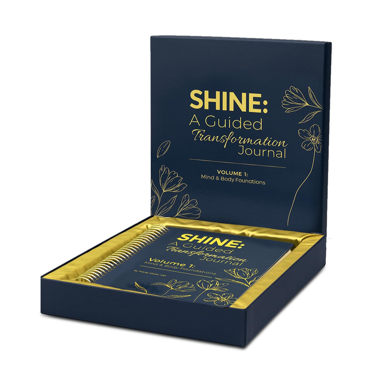 SHINE: A Guided Transformation Journal by Dr. Tracey Marks | 12-Week Mental Health, Gratitude & Self-Care Workbook for Women & Men | Mindset Reframing Prompts, Affirmations, Emotion Wheel | Vol 1