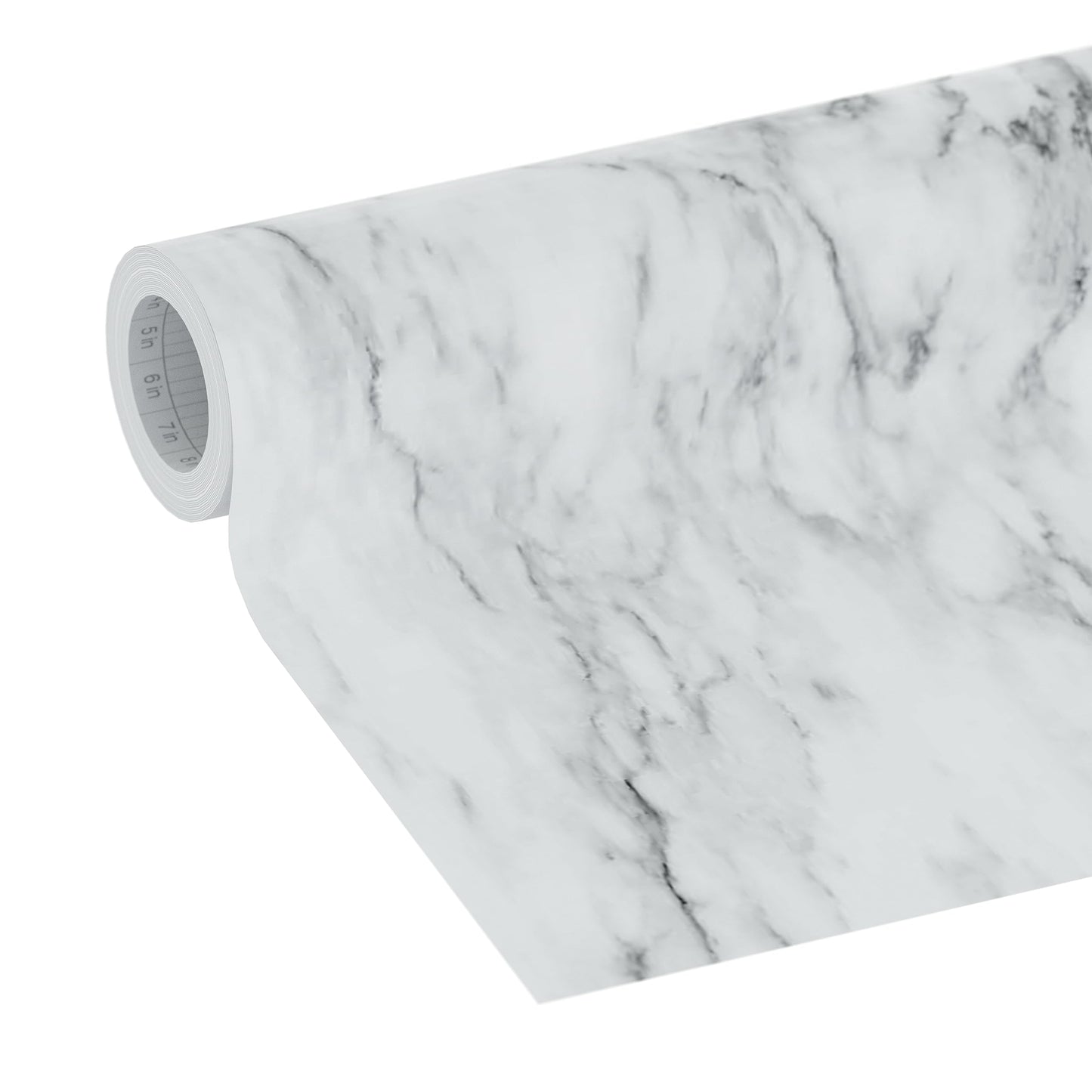 EasyLiner Peel & Stick Decor Removable Peel and Stick Wallpaper, Decorative Self Adhesive Shelf Liners for Cabinets, Walls, Resurfacing Projects 20 in x 18 ft, Gray Marble