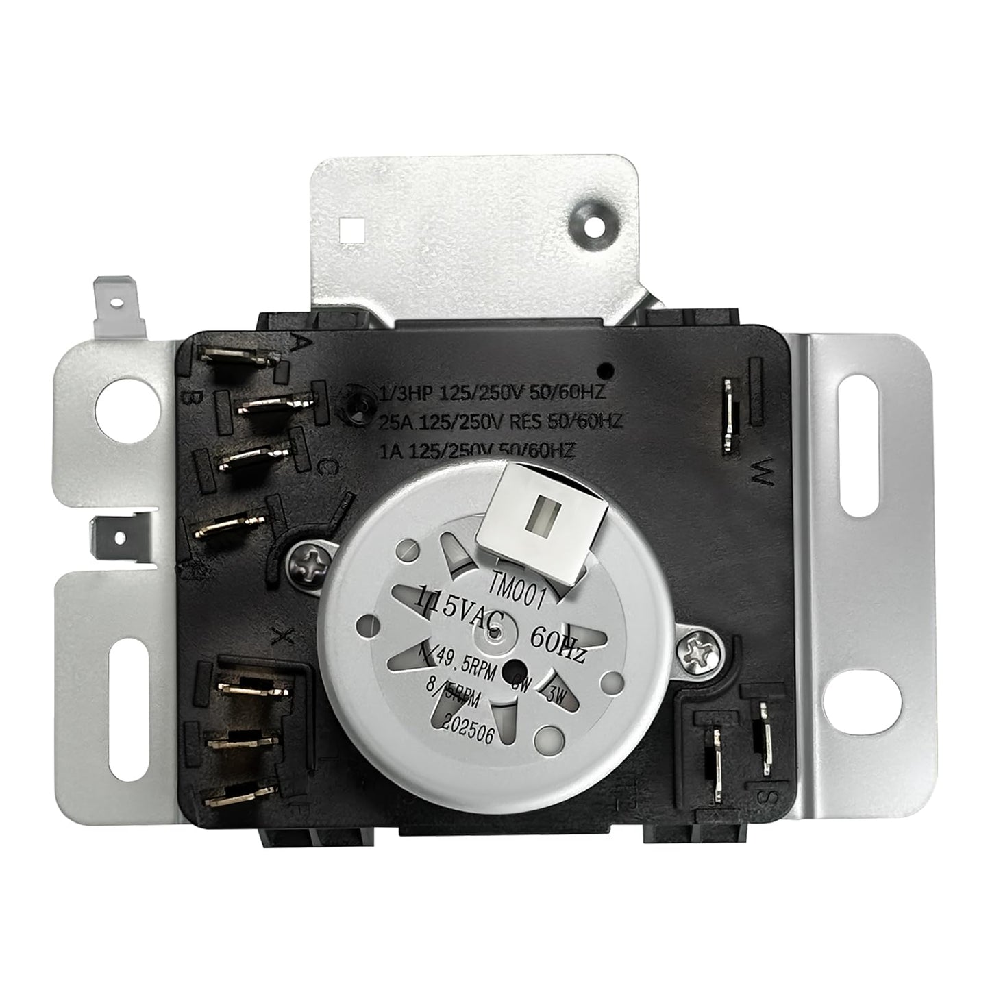 WPW10436302 W10436302 Dryer Timer Compatible with Whirlpool Maytag Kenmore Amana Inglis Dryer, Replacement Part 4446791 AP6021392 PS11754716 EAP11754716 PD00025548