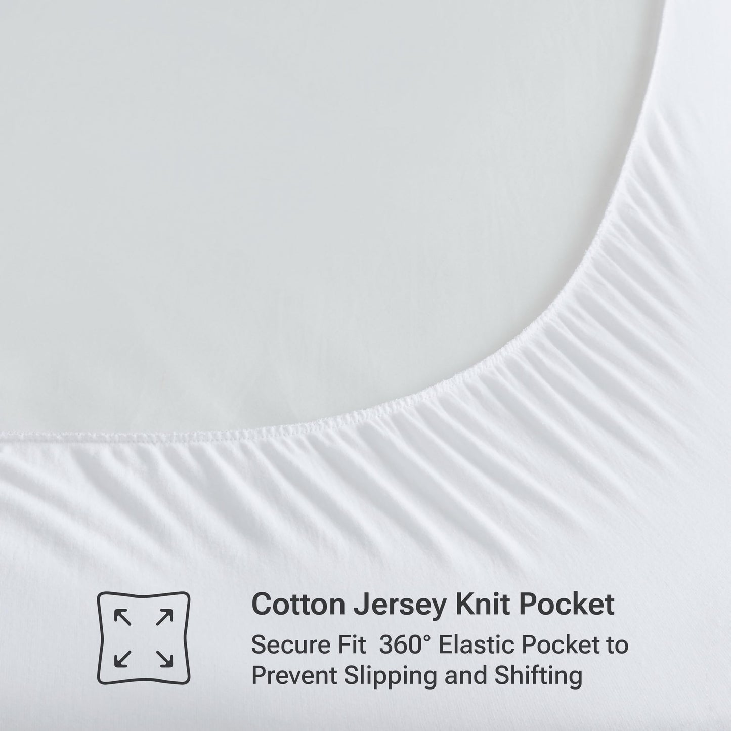 Sleep Philosophy Queen Mattress Pad, Cotton Mattress Protector Classic Cloud Quilted Bed Cover, All Natural Breathable Mattress Topper Fitted Pocket Fits Up to 18", Machine Washable, White