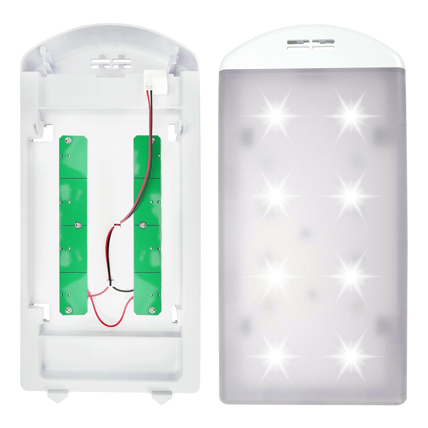 W11527432 W11387579 Refrigerator LED Light Replacement for Whirlpool Fridge Light Maytag Amana Module W11042554 W11333374 WRX735SDHZ02 WRX735SDHZ03 WRF555SDFZ11 WRX735SDHZ07 WRF555SDFZ15 WRF555SDFZ09