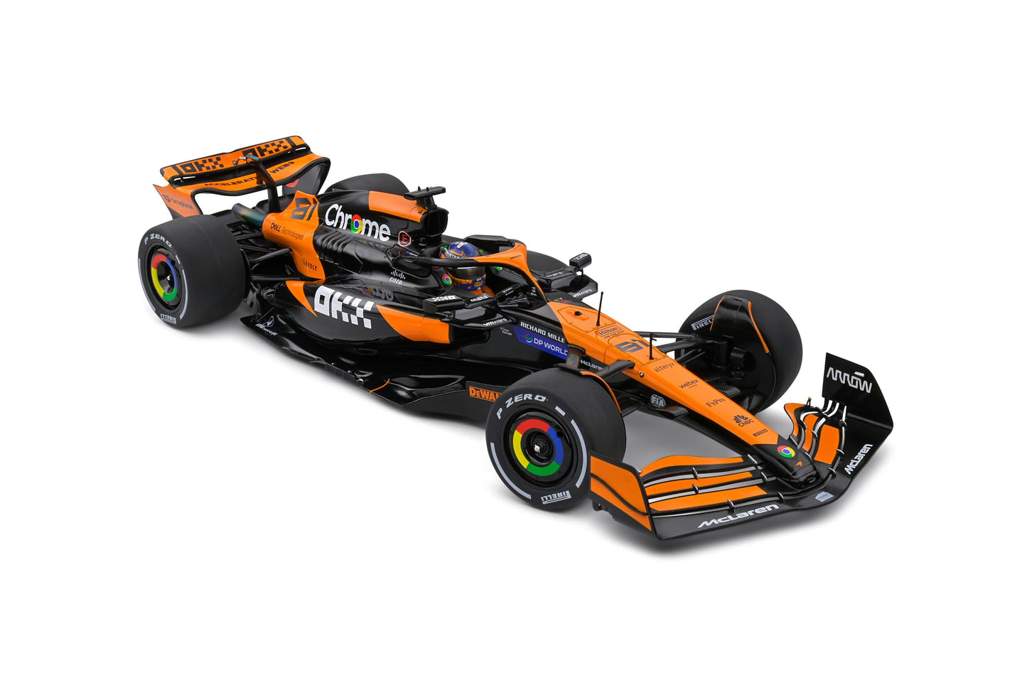 - Model Car Compatible with MCLAREN F1 Team MCL38 Orange O.PIASTRI Australia 2024-1:18 Solido - 1814202