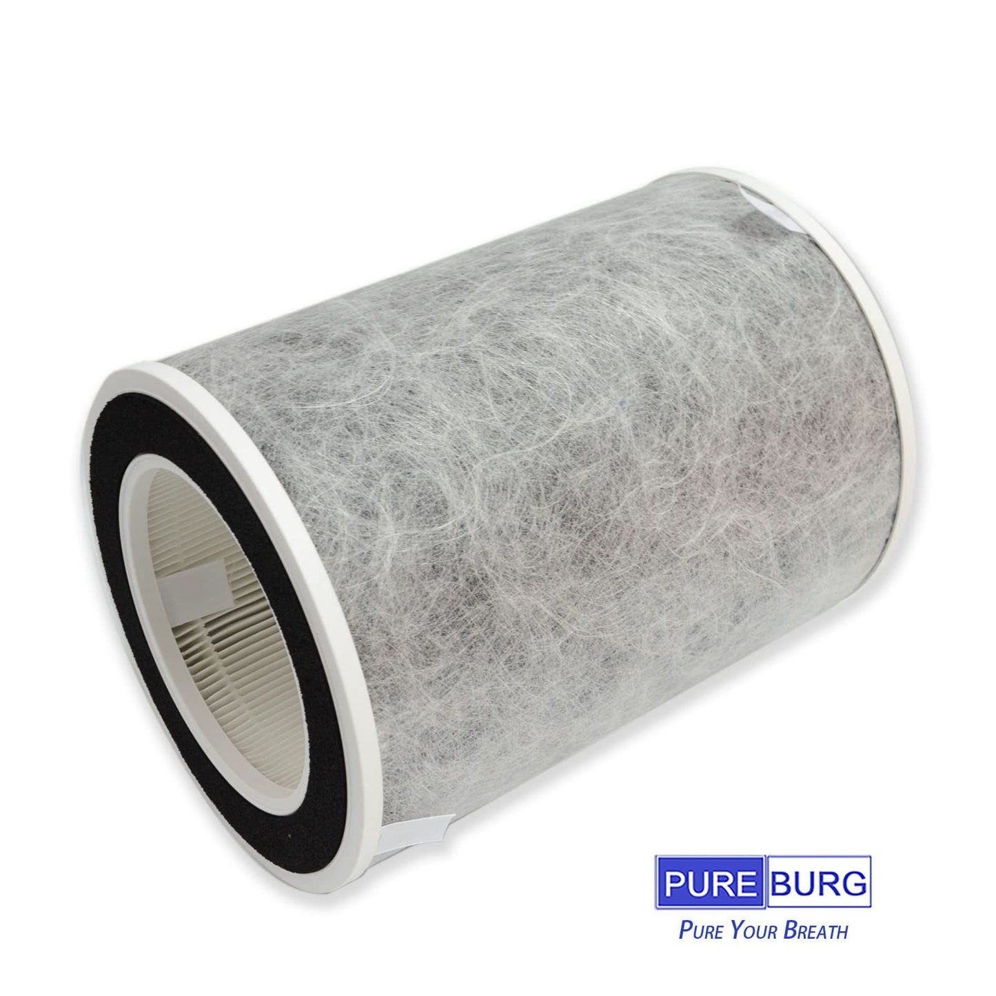 PUREBURG Replacement Filter Compatible with Shark HP200 HP201 HP202 UA205 HP300 HP301 HP302 UA205 AP1000 HC501 HC502 HC505 UA505, NeverChange MAX Series Air Purifiers