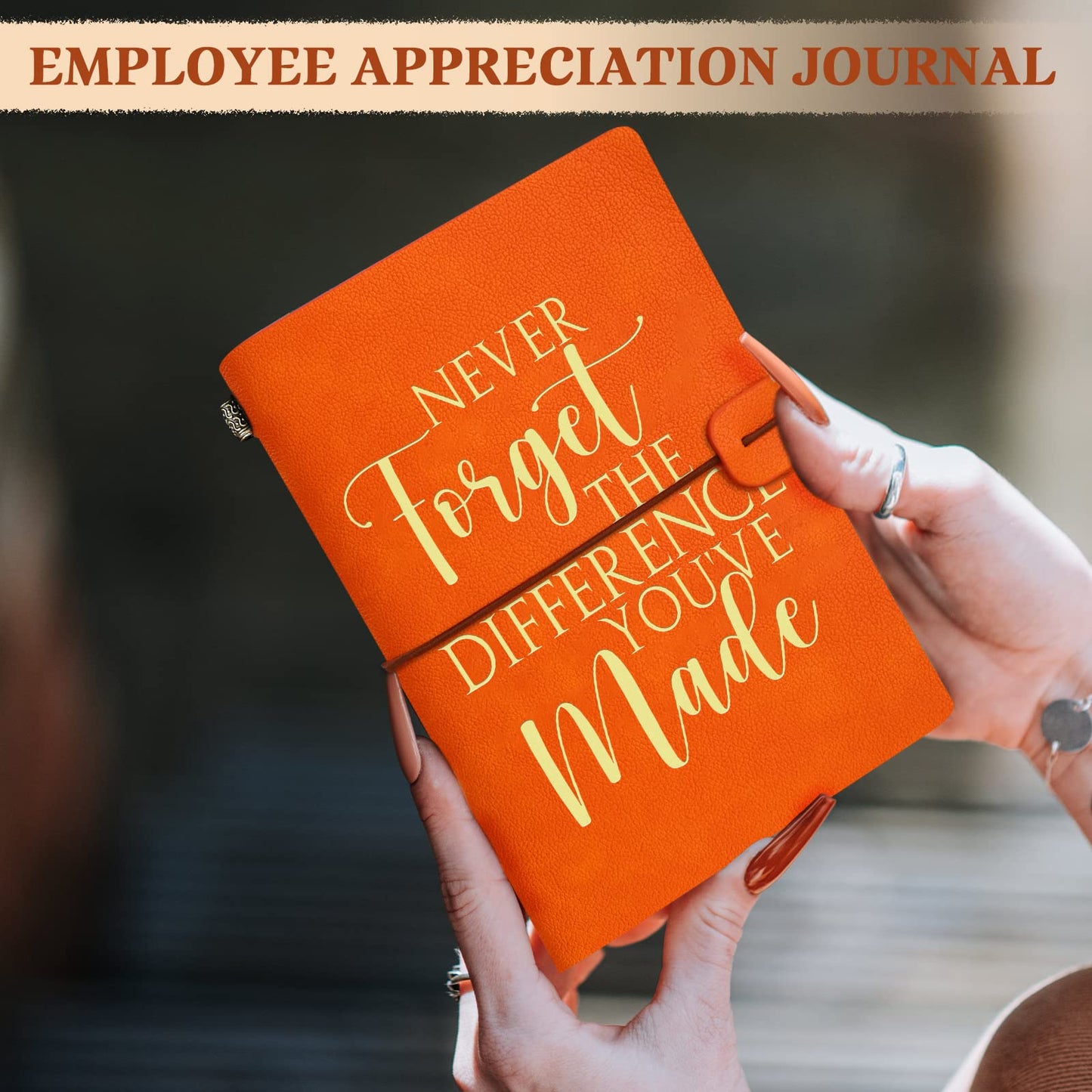 Kosiz 12 Pack Thank You Gifts for Men Father's Day Teacher Cna Week Employee Appreciation Notebook Bulk Leather Journals Inspirational Notebook for Male Coworker Staff Office Nurse Boss Volunteer