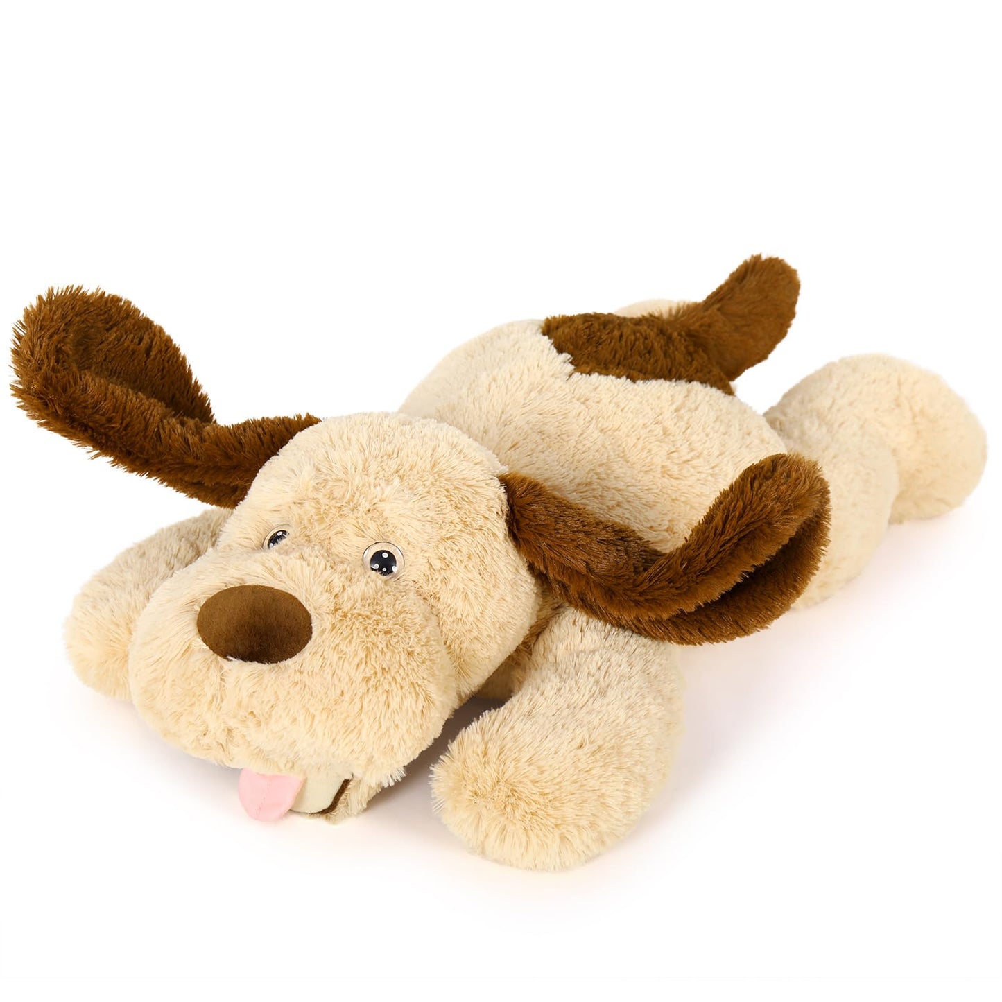 MaoGoLan Giant Dog Plush,31" Large Stuffed Animal Dog, Fluffy and Cuddly Stuffed Puppy Stuffed Animal Throw Pillow Toy Birthday for Girls Kids