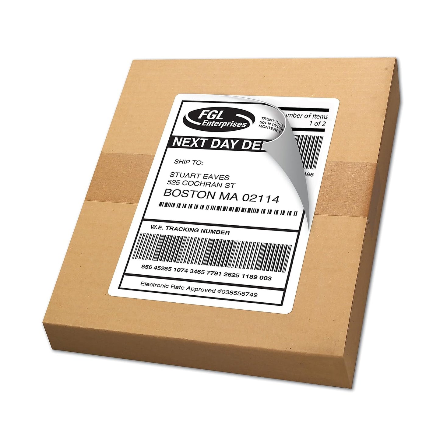 Avery Shipping Labels with TrueBlock Technology
