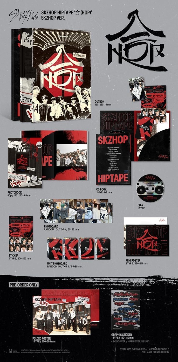 Stray Kids HOP Album (SKZHOP Ver.) 10th Mini Album