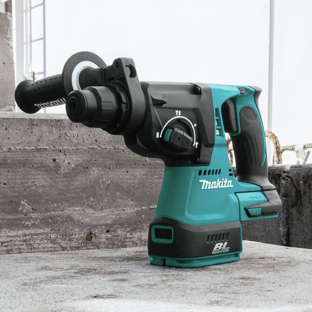 Makita XRH01Z 18V LXT Lithium-Ion Brushless Cordless 1-Inch Rotary Hammer Accepts SDS-PLUS Bits