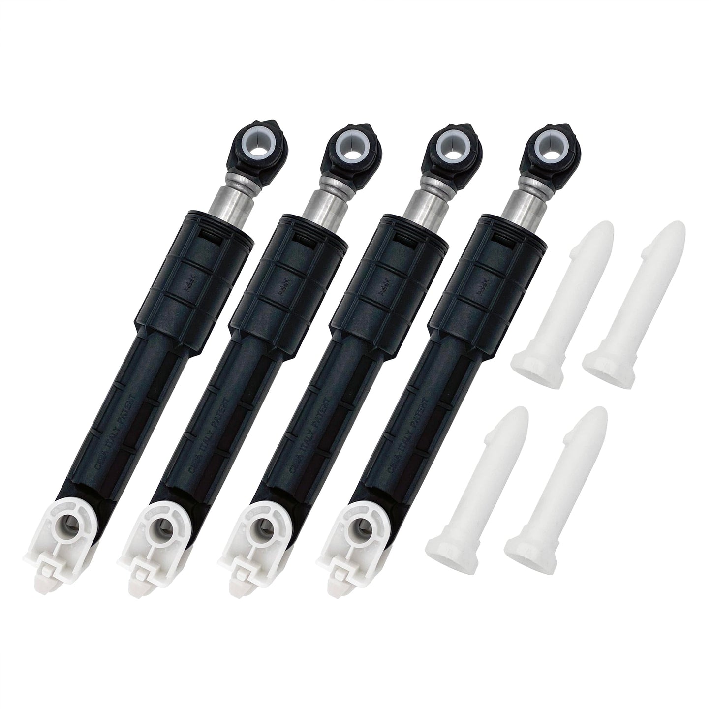WH01X20826 Washer Shock Absorber and Damper Pin for GE GFW450SSM1WW GFAN1000L2WW GFAN1000L4WW GFAN1100L2WW GFAN1100L4WW WHDVH680J0MB WHDVH680J0MS WHDVH680J0WW Replace WH01X10343