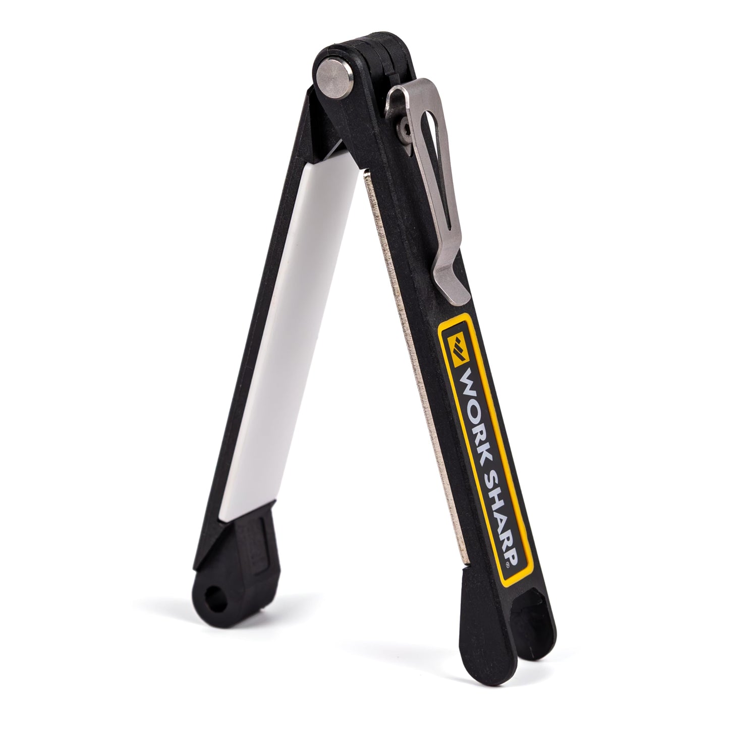 Work Sharp Folding Field Sharpener for Knives and Tools - Compact Portable Knife Edge Maintenance Gear For Tradesmen Craftsmen & Outdoor Professionals