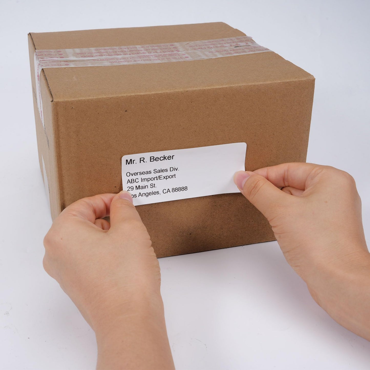 Replace for Brother DK-1208 Die-Cut Large Address Paper Labels, 1.4 in x 3.5 in, 400 per Roll/ 4000 Labels for QL-800 ql-820nwb Printer, 10 Rolls + 1 Frame