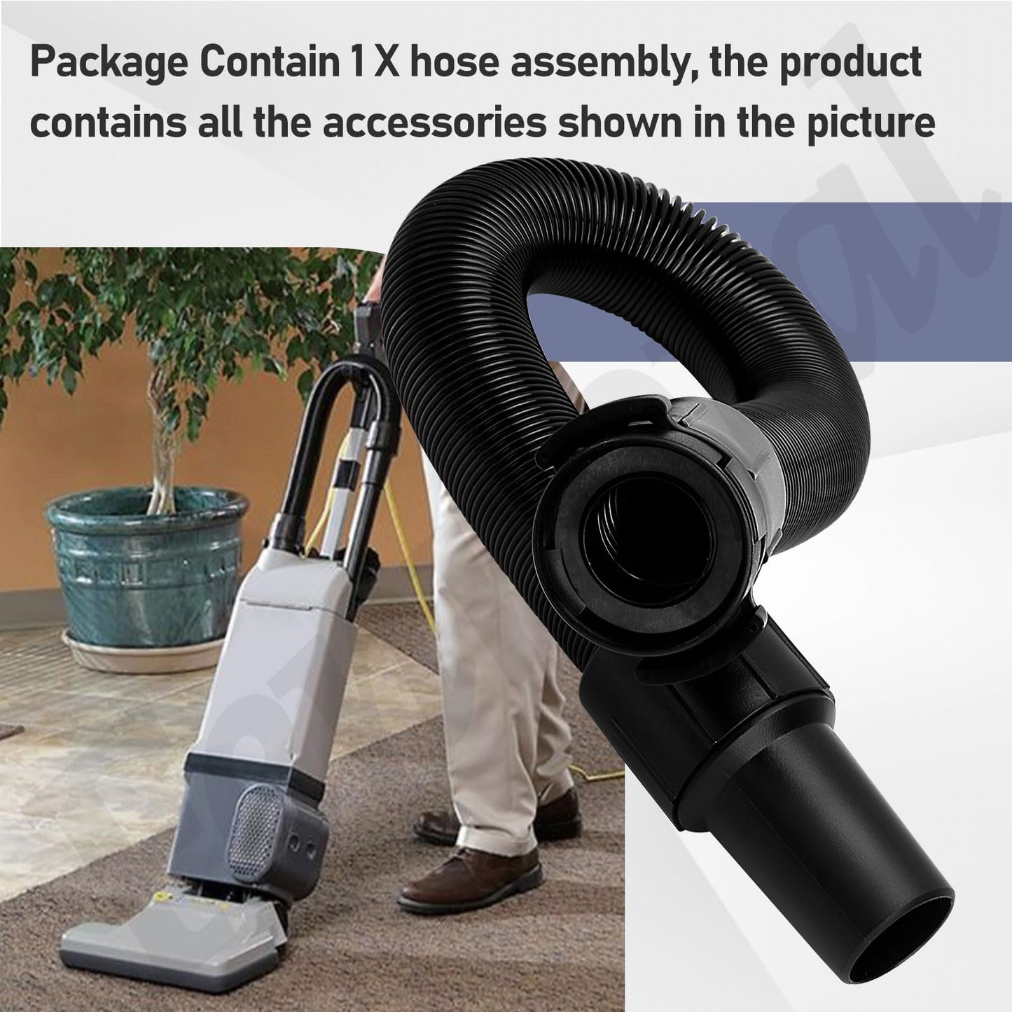 104961 Hose Assembly/Vacuum Cleaner Hose Compatible with Pro-Team 1200XP 1500XP 1500 15XP Upright Vacuum, Excellent ductility