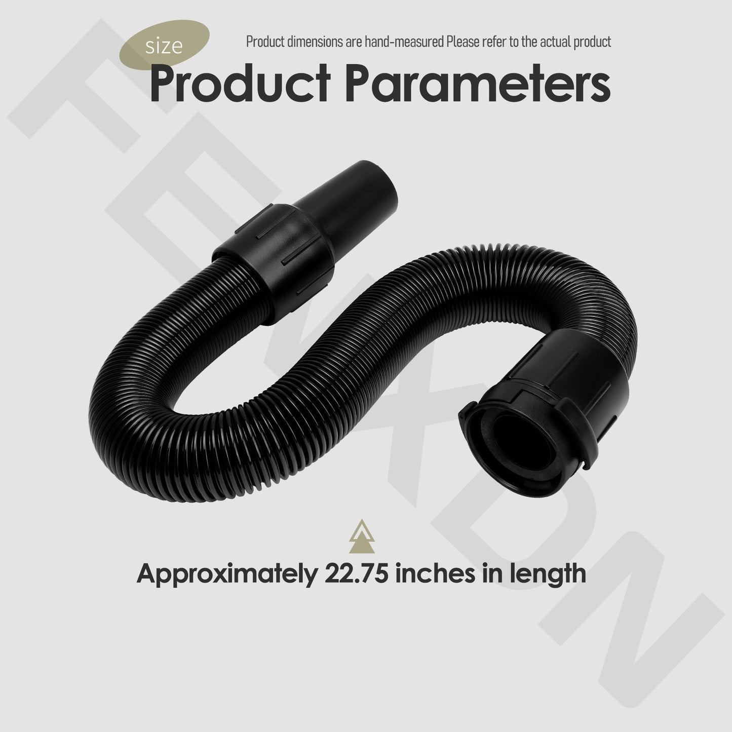 104961 Vacuum Cleaner Hose with Cuffs/Hose Assembly for Pro-Team 1200XP 1500XP 1500 15XP Commercial Upright Vacuum Hose Replacement Part