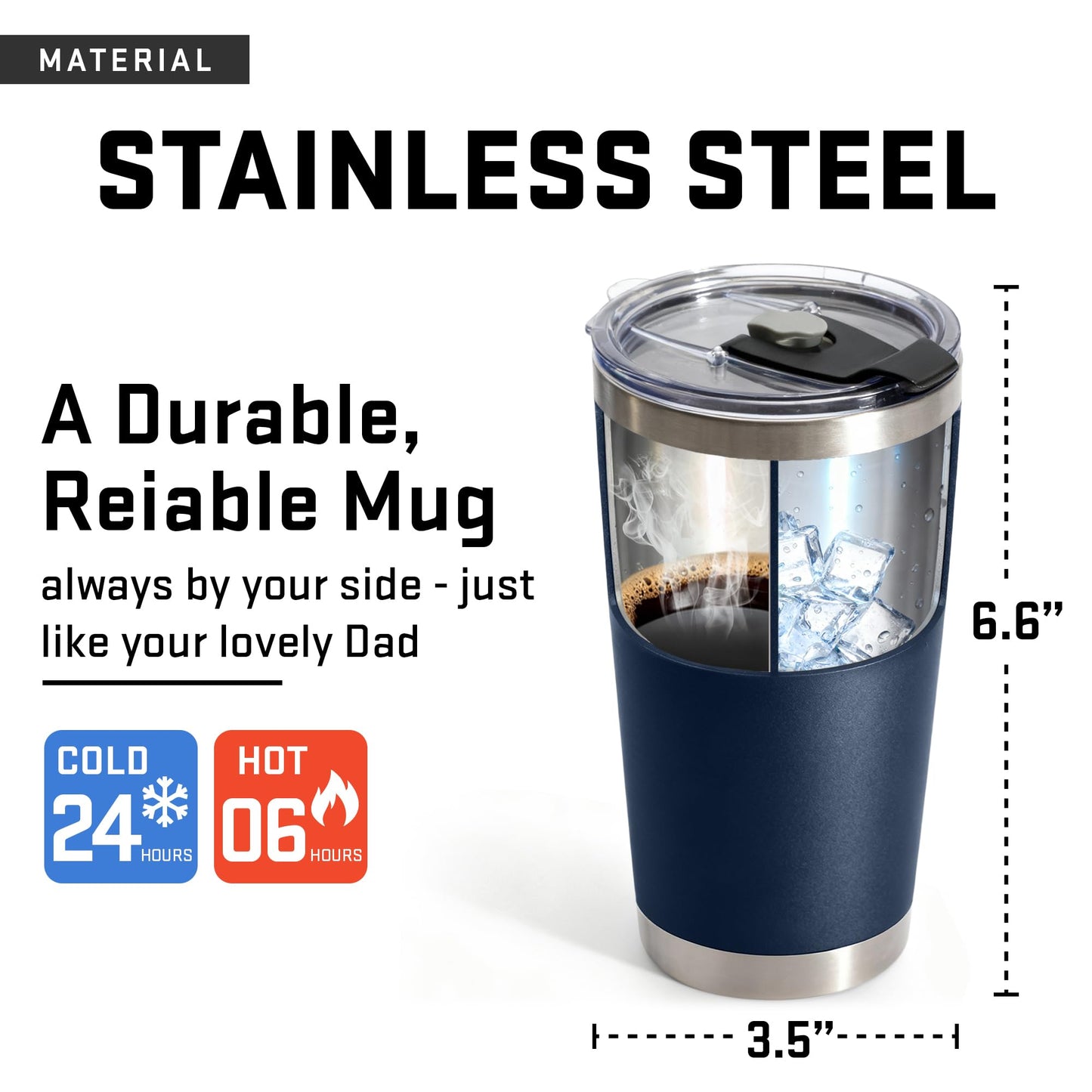 Fathers Day Gift for Dad from Daughter, Son - Birthday Gifts for Men, Dad, Him, Handyman, Grandpa - Dads Birthday Gift Ideas - Cool Mens gifts Ideas, Mens Birthday Gift Ideas - Men Tumbler 20Oz