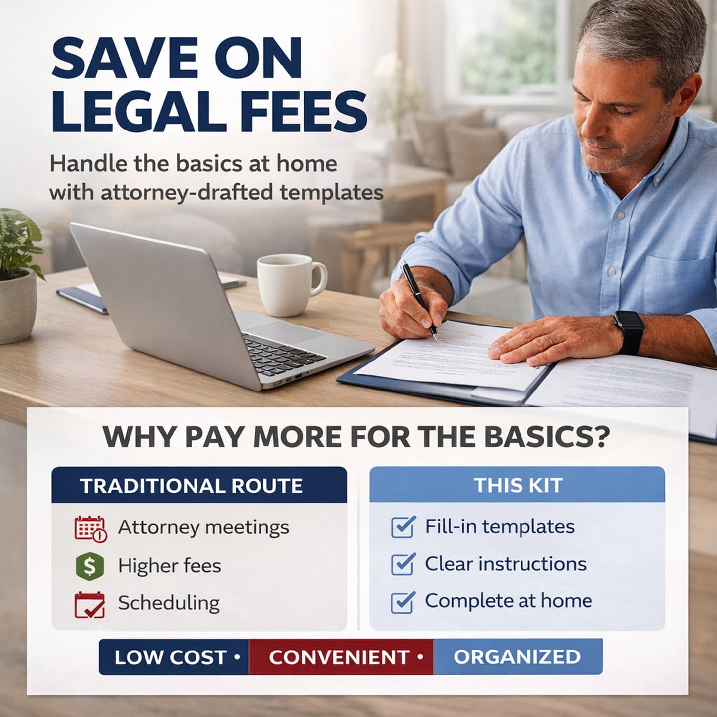 Revocable Living Trust Kit – Revocable Living Trust + Pour-Over Will + Trust Funding Checklist – Attorney-Drafted Templates with Instructions