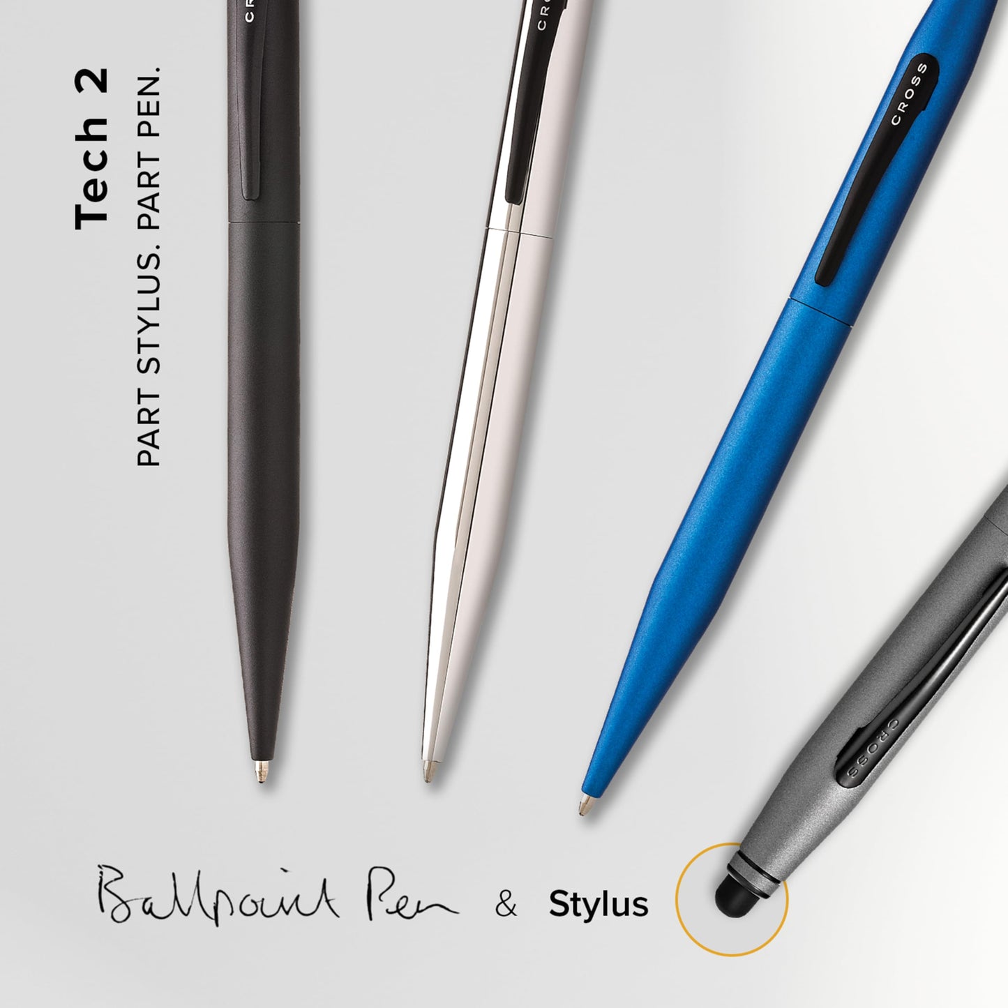 Cross Technology 2 Ballpoint Pen Metallic Blue