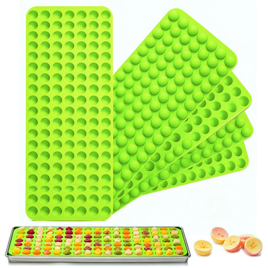 5 Pcs Silicone Food Molds for Harvest Right Freeze Dryer Medium Trays – Candy & Yogurt Drops Food Molds, Reusable Silicone Trays for Harvest Right Freeze Dryer Accessories
