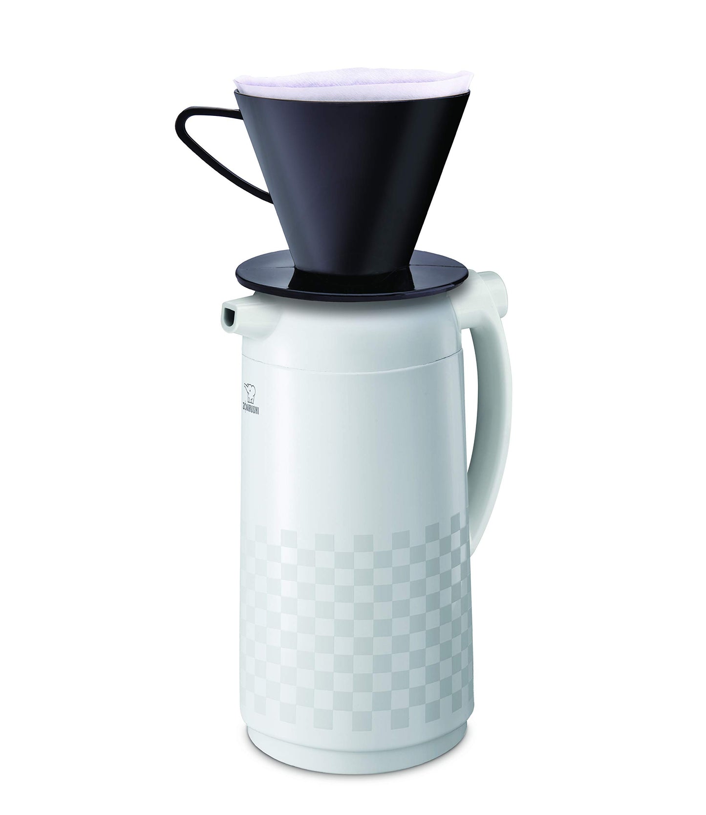 Zojirushi AFFB-10WZ Premium Thermal Carafe, 1.0 Liter, Ichimatsu White