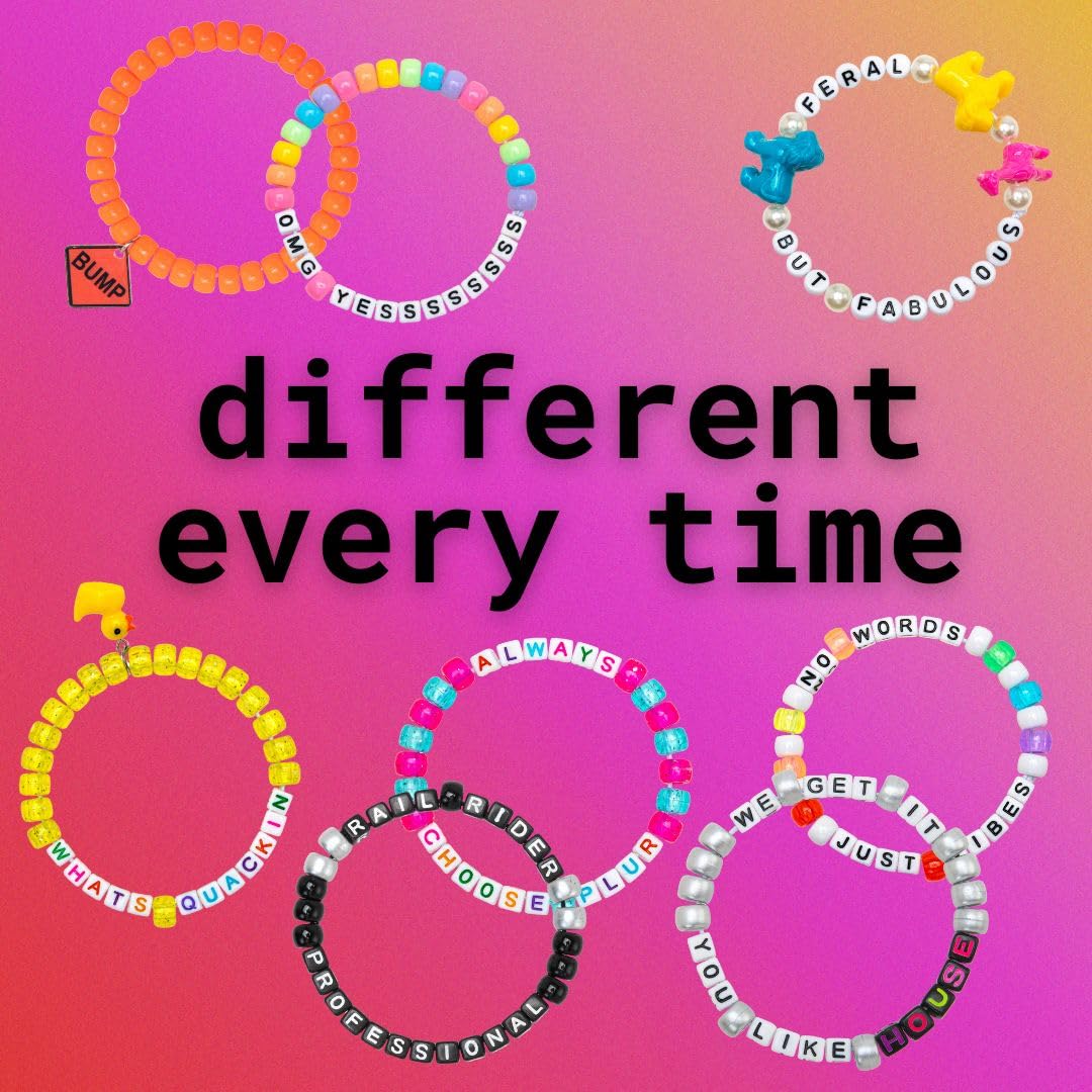 KANDI BAR 'EDM Life' Collection (16 Rave Bracelets)