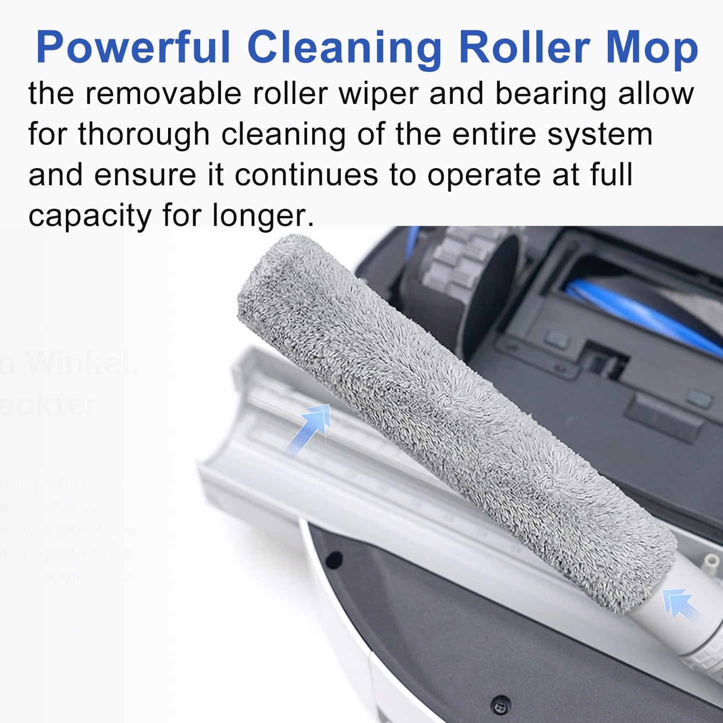 19 Pcs Accessories for ECOVACS DEEBOT T90 Omni / T90 PRO Omni Vacuum Cleaner Replacement Parts, 1 Main Brush, 2 Mop Roller, 4 HEPA Filter, 4 Dust Bag, 6 Side Brush, 1Cleaning Brush, 1 Screwdriver