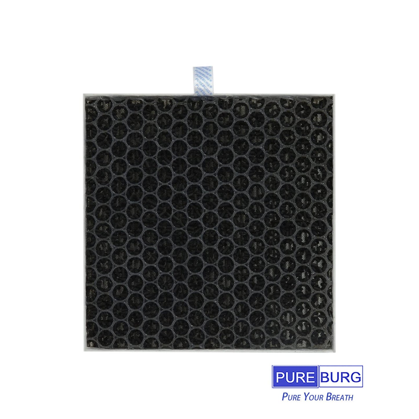 PUREBURG Replacement Filter Compatible with BLUEAIR Series 5200, 5210i 5240i DustMagnet Air Purifiers, H13 True HEPA and Activated Carbon 2 in 1, 4 Piece Pack