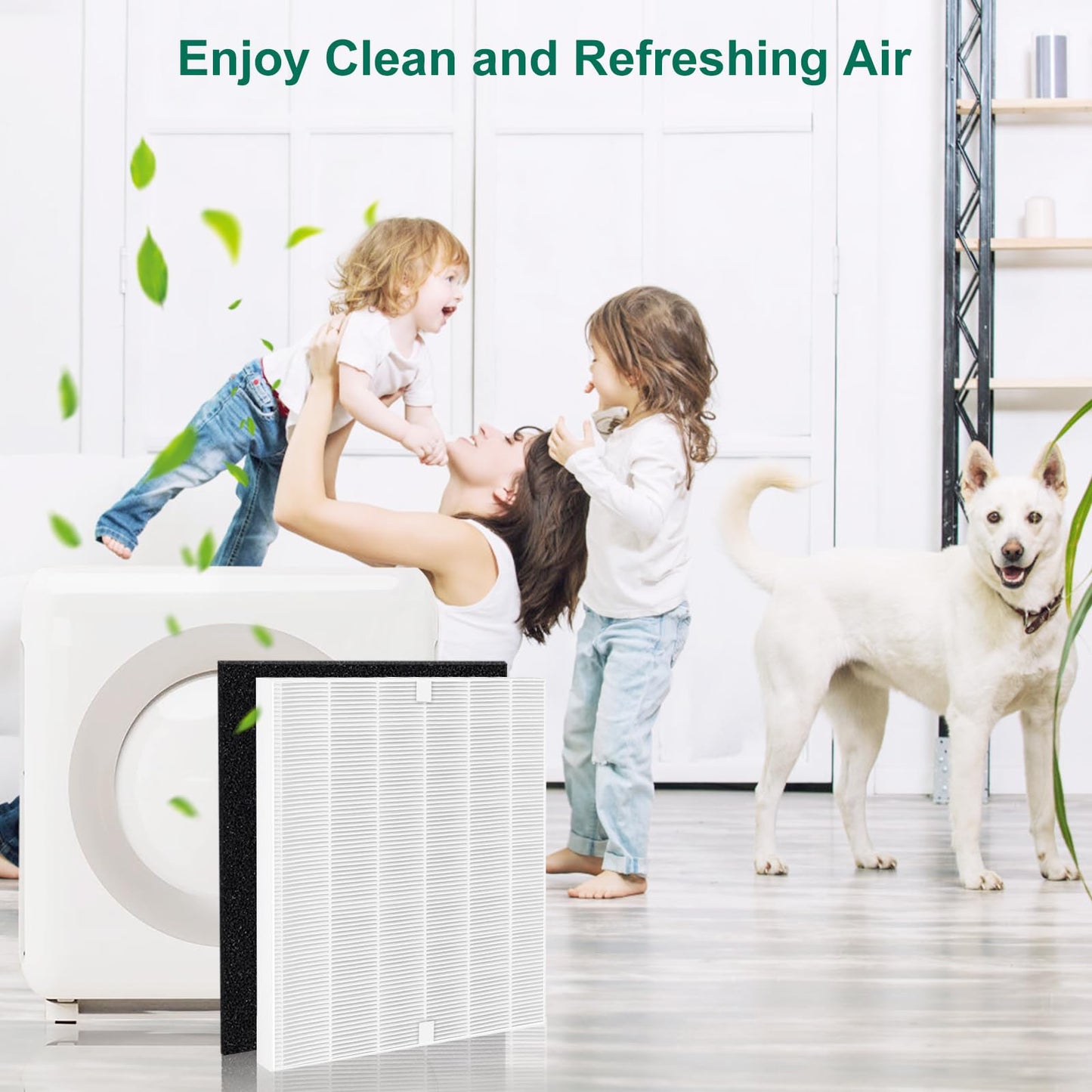NXBHG AP-1512HH Replacement Filter Compatible with Coway Airmega AP-1512HH and Airmega 200M air Puri-Fier, AP-1512HH-FP, AP-1518R, AP-1519P, 4 Filter, 4 Carbon Filters, Compared to Part #3304899