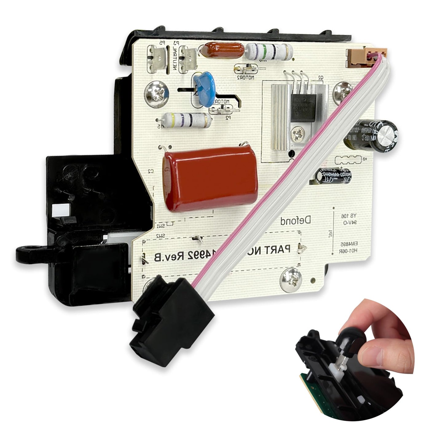 WP9706648 W10814992 Mixer Speed Control Board Replacement for KitchenAid Whirlpool Stand Mixers Parts 9706648 10814992 9706052 9707511 AP6013720 PS11746947