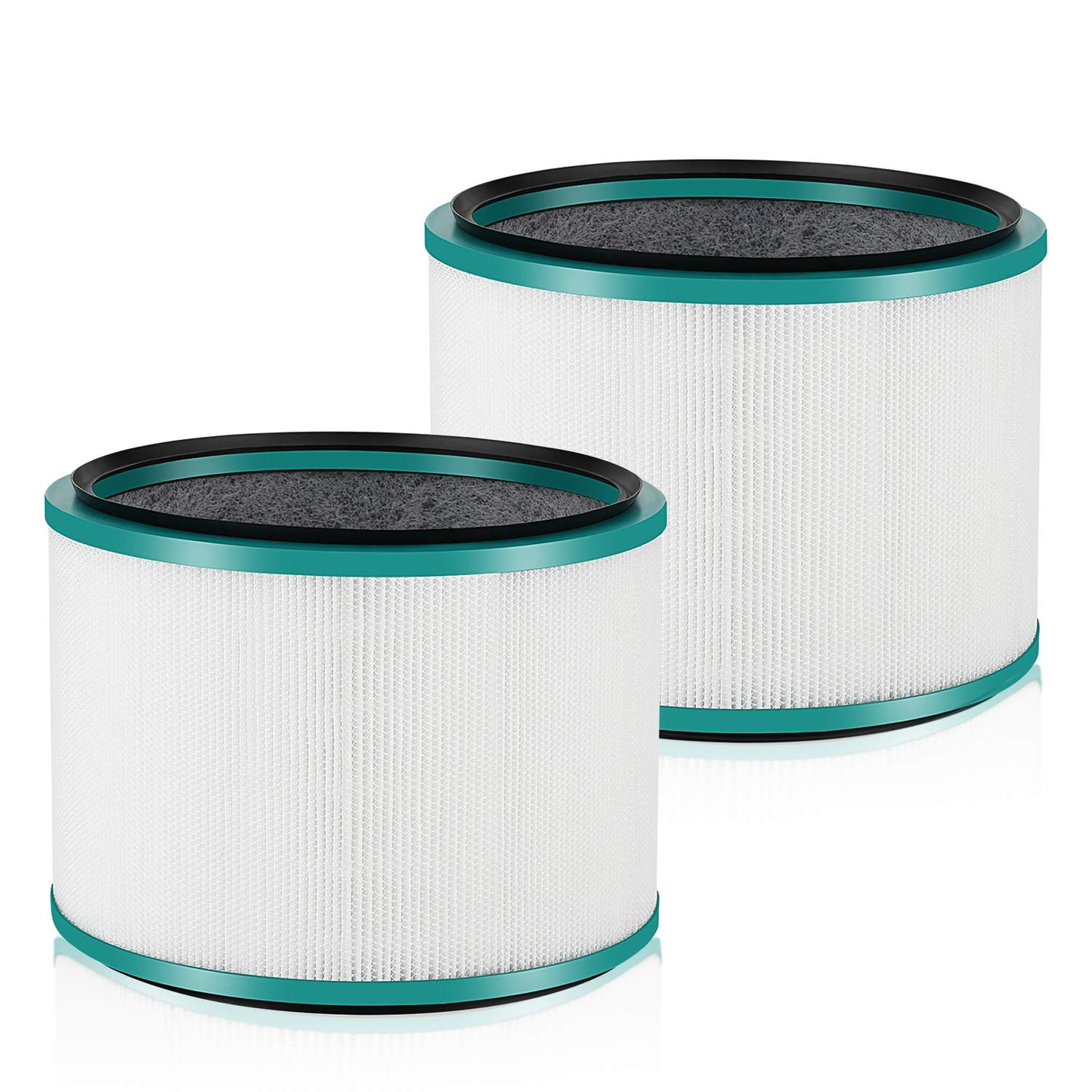 2 Pack HP01 HP02 Filter Replacement Compatible with Dyson HP01 HP02 DP01 DP02 Desk Purifiers, Replaces Part # 968125-03, Fit for Dyson Pure Hot Cool Link Air Purifier Filter