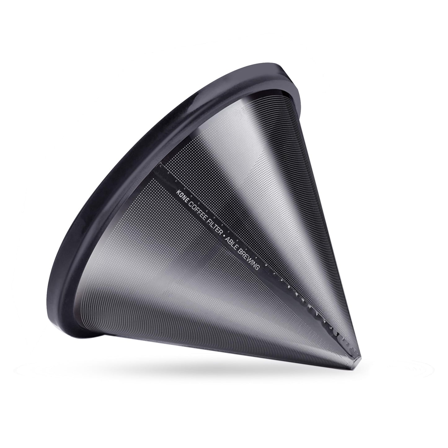 Able KONE compatible with Chemex: The Original Reusable Black Titanium Coffee Filter