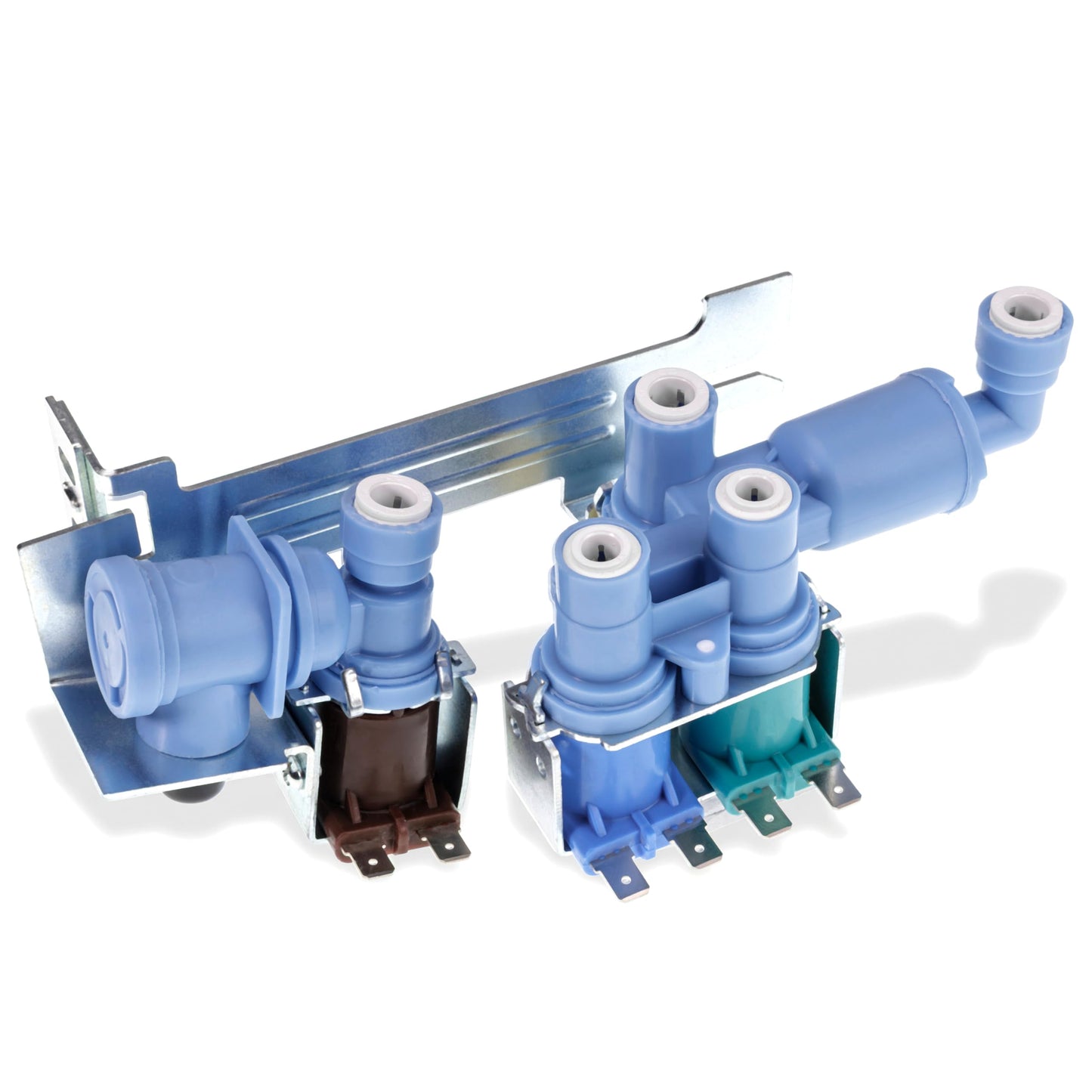 BlueStars 242253002 Refrigerator Water Inlet Valve - Compatible with Frigidaire Electrolux Kenmore Crosley Refrigerators - Replaces 242102201 2689640 AP5669874 PS7321353 EAP7321353